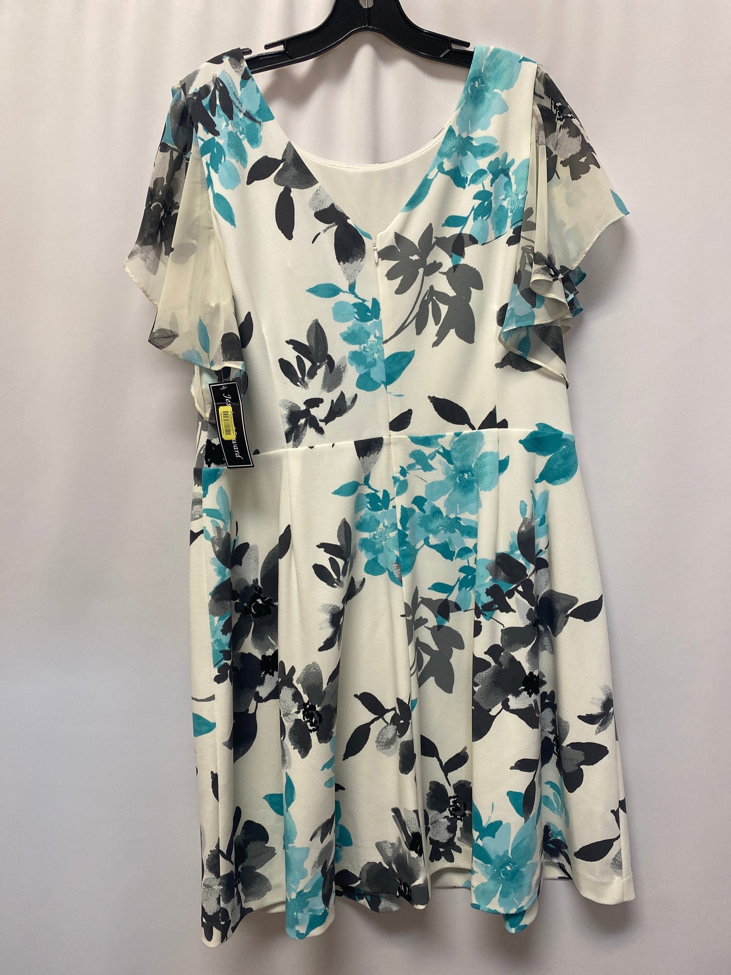 Dress Casual Midi By Jessica Howard Size: Xl
