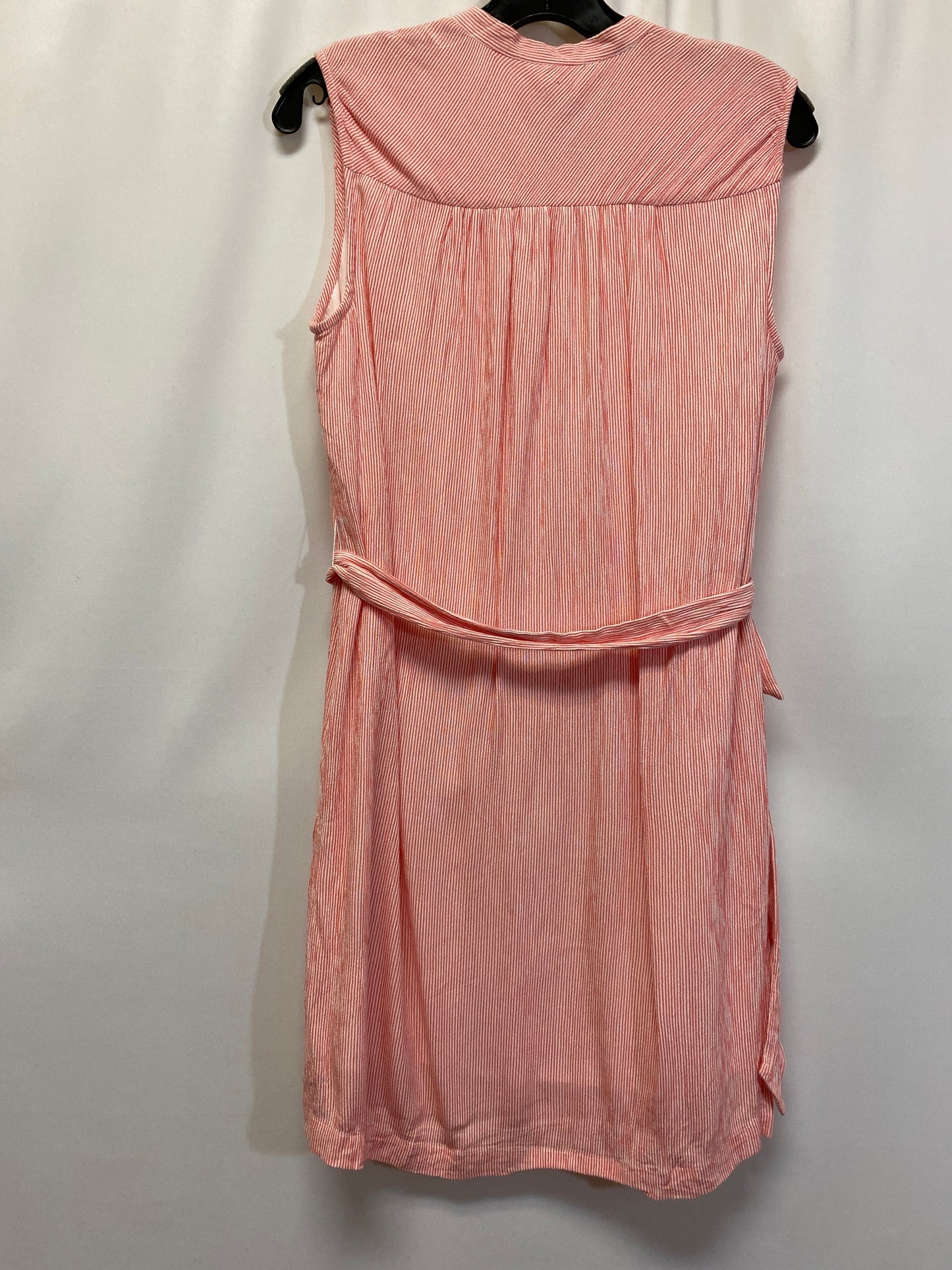 Red Dress Casual Midi Loft, Size Xs