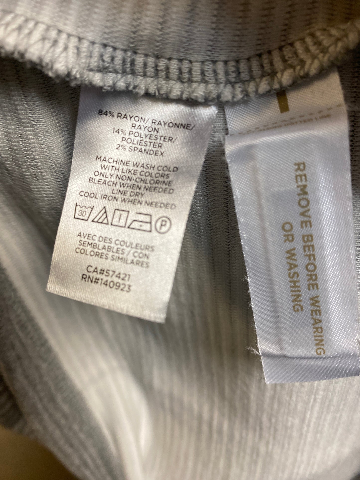 Dress Casual Midi By Loft In Grey, Size: S