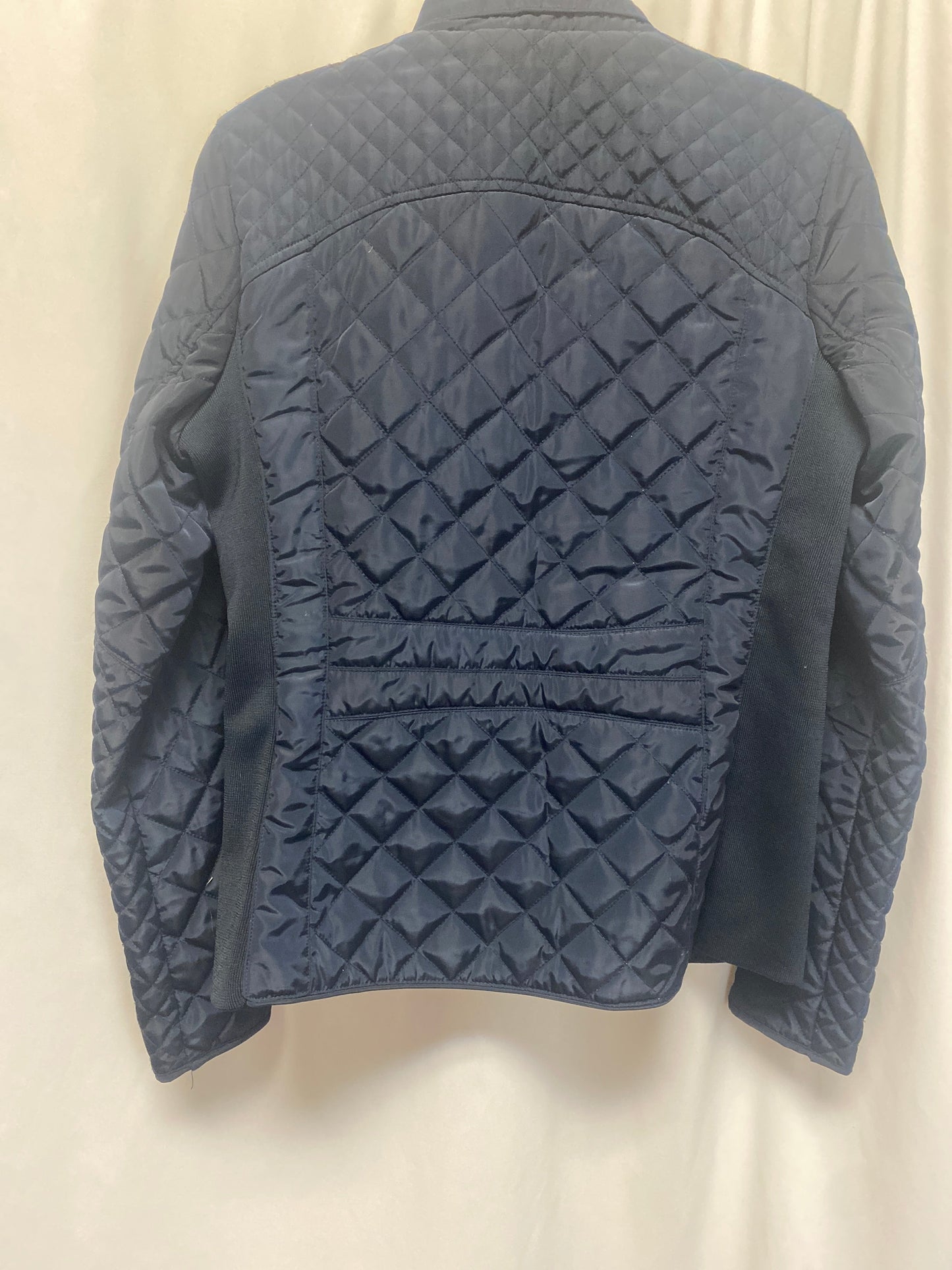 Coat Puffer & Quilted By Cmf In Blue, Size: M