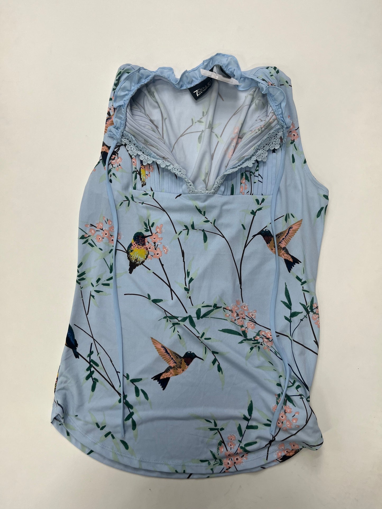 Blouse Short Sleeve By New York And Co O Size: Xs