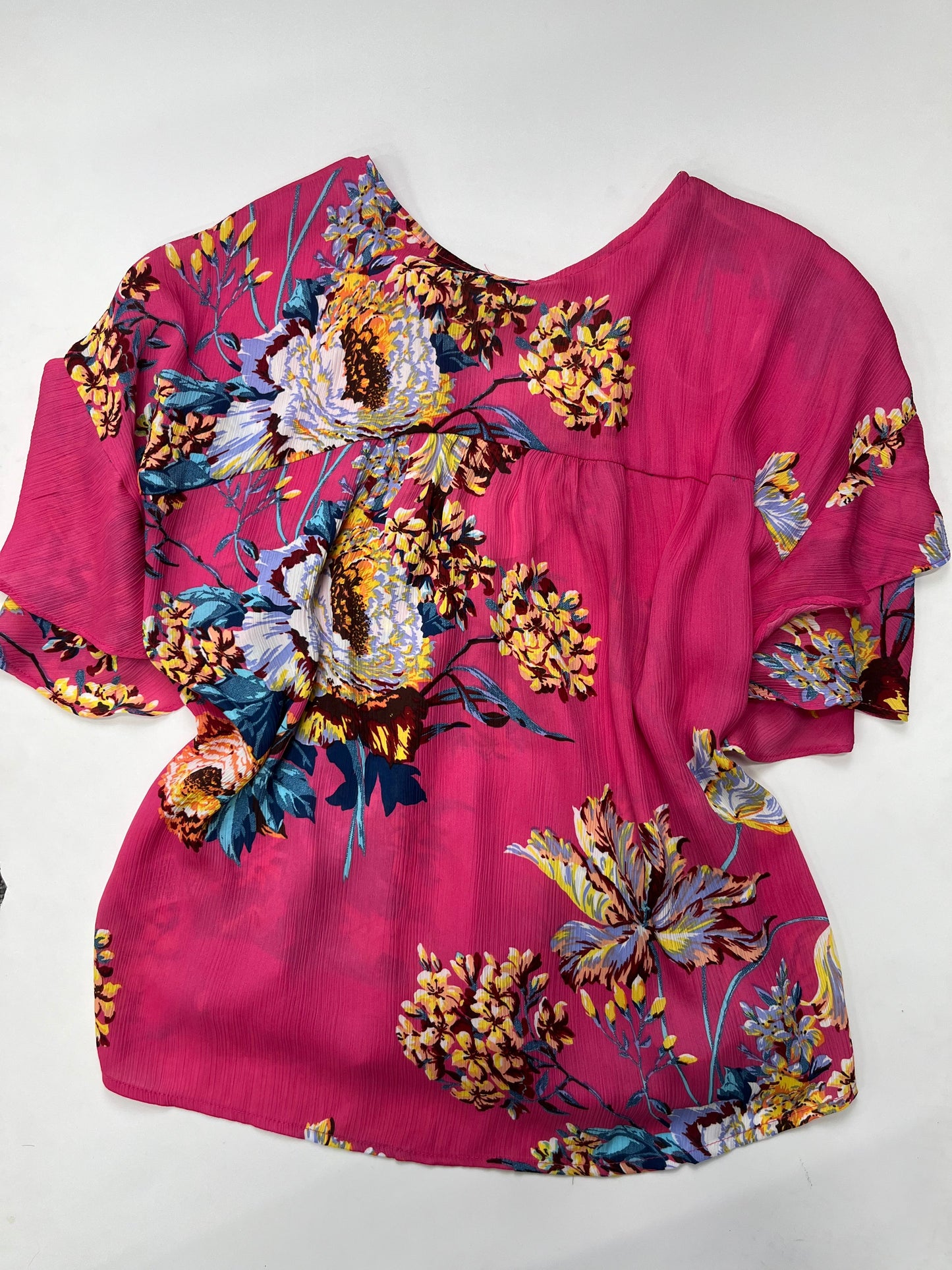 Blouse Short Sleeve By Umgee NWT Size: S