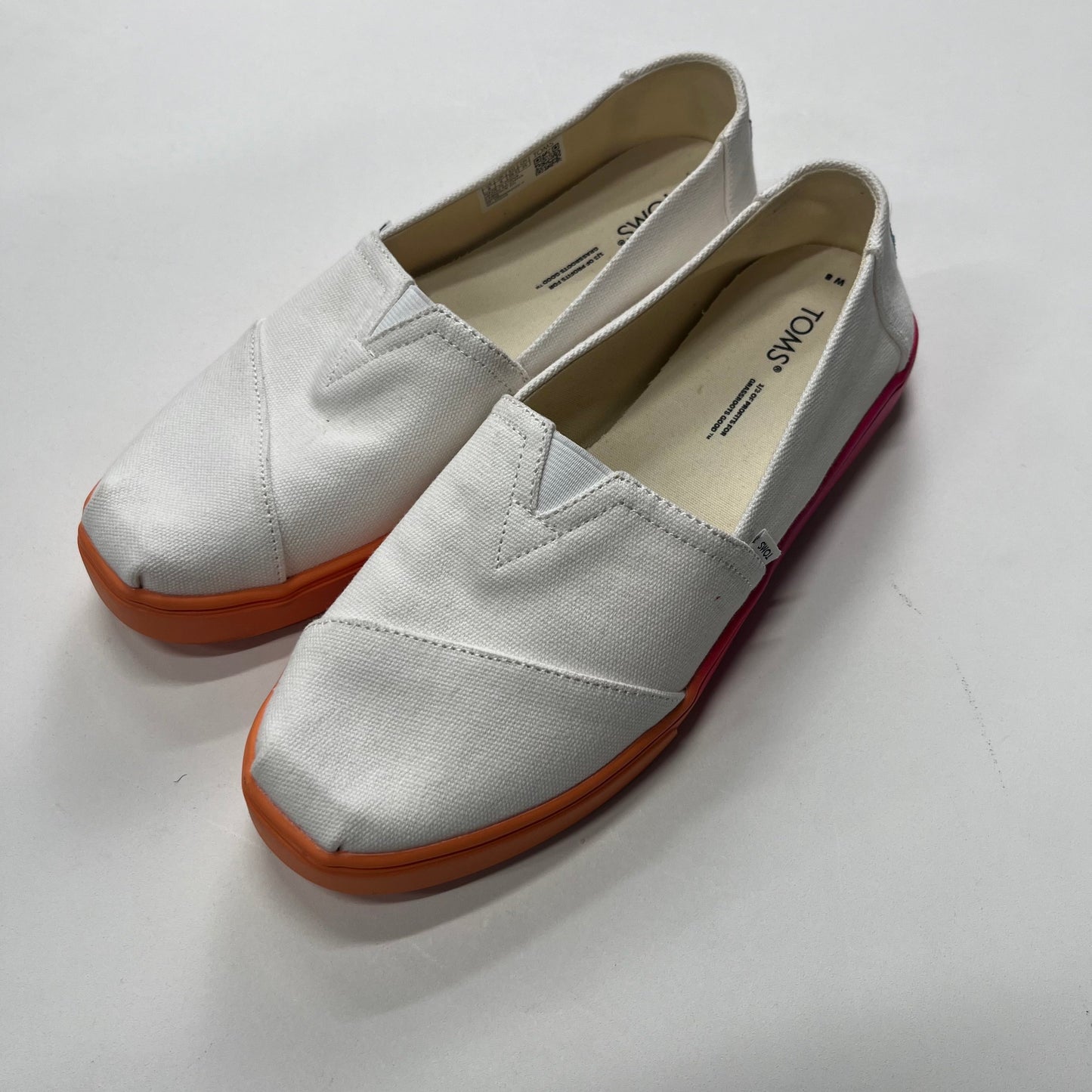 Shoes Flats Loafer Oxford By Toms Size: 8