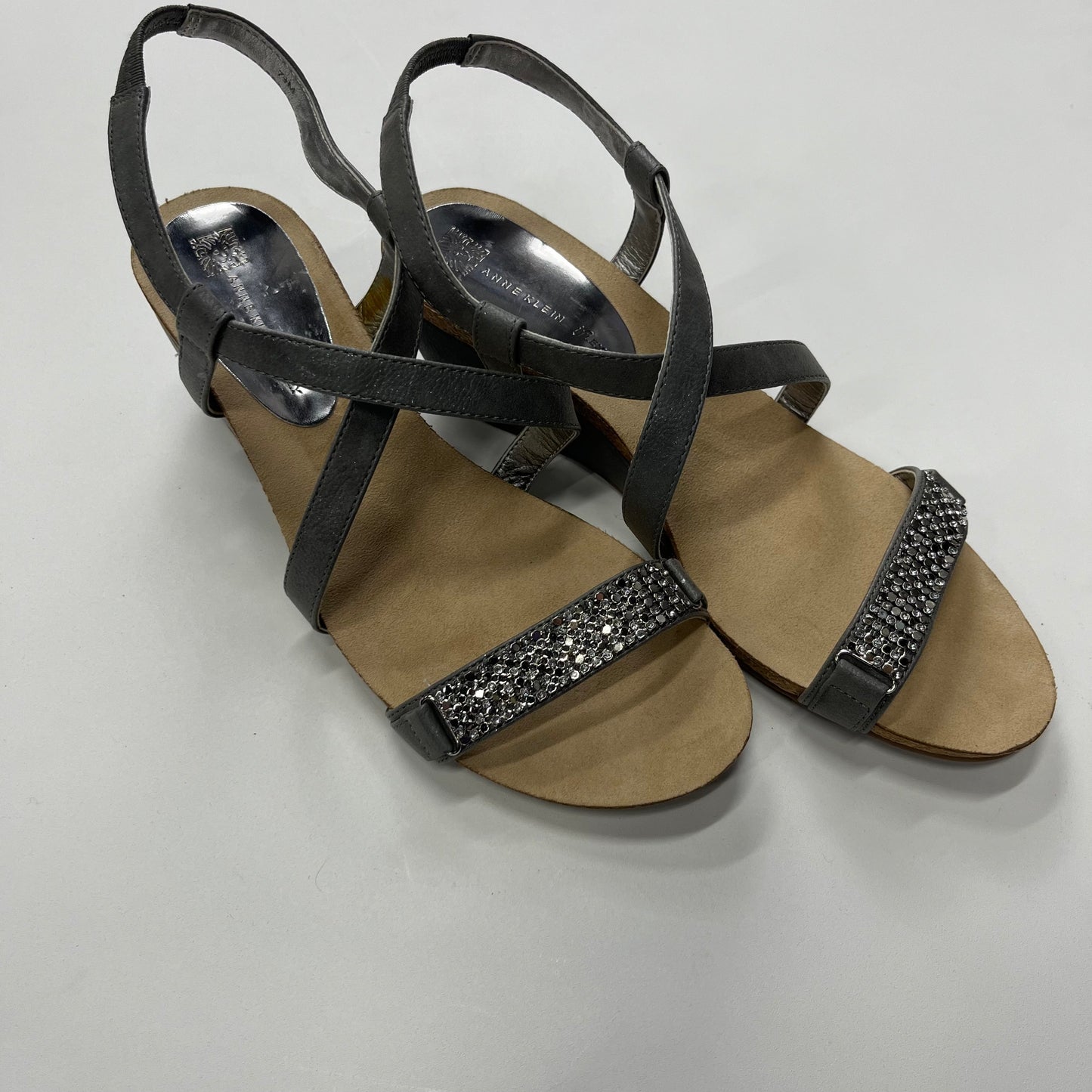 Sandals Heels Wedge By Anne Klein Size: 7.5