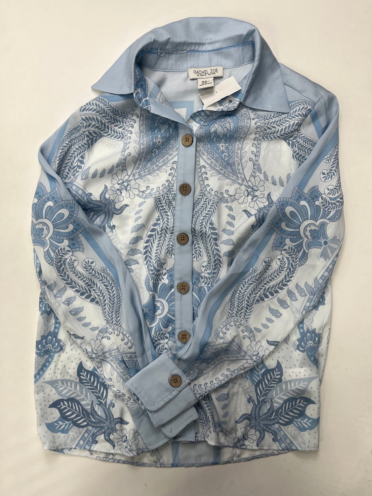 Blouse Long Sleeve By Rachel Zoe Size: Xs