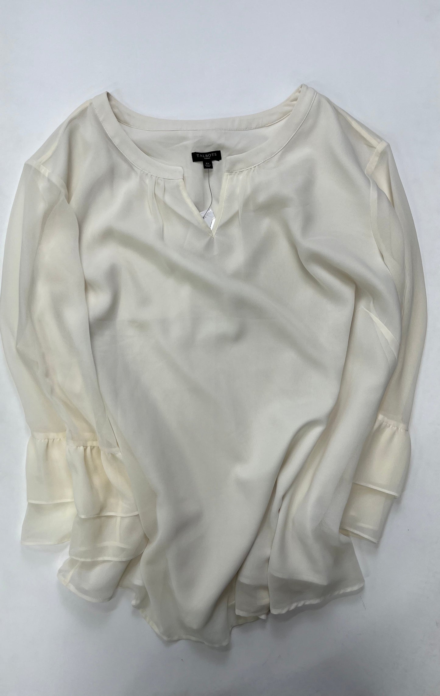 Blouse Long Sleeve By Talbots Size: 3x