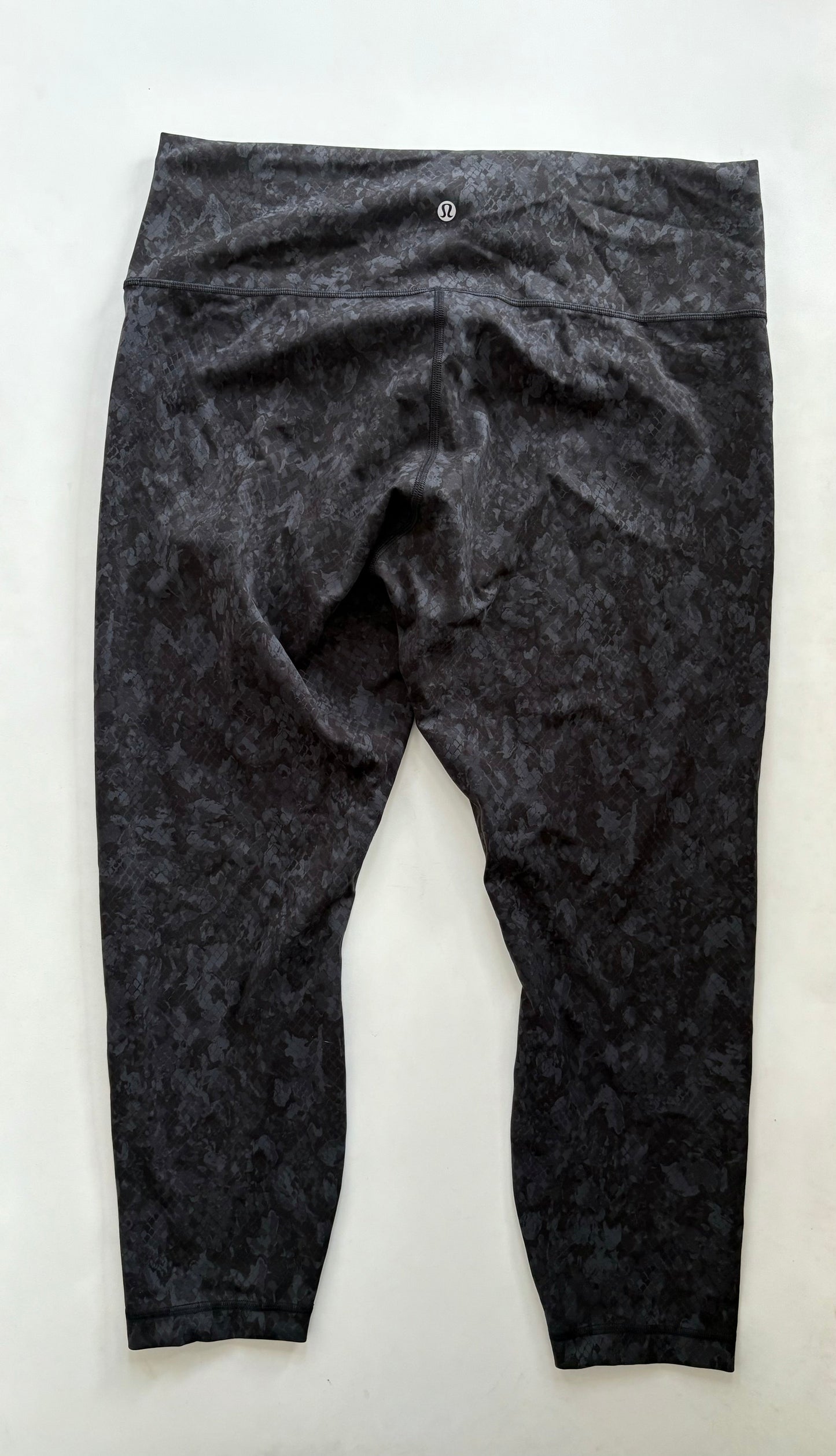 Athletic Leggings By Lululemon In Black, Size: 1x