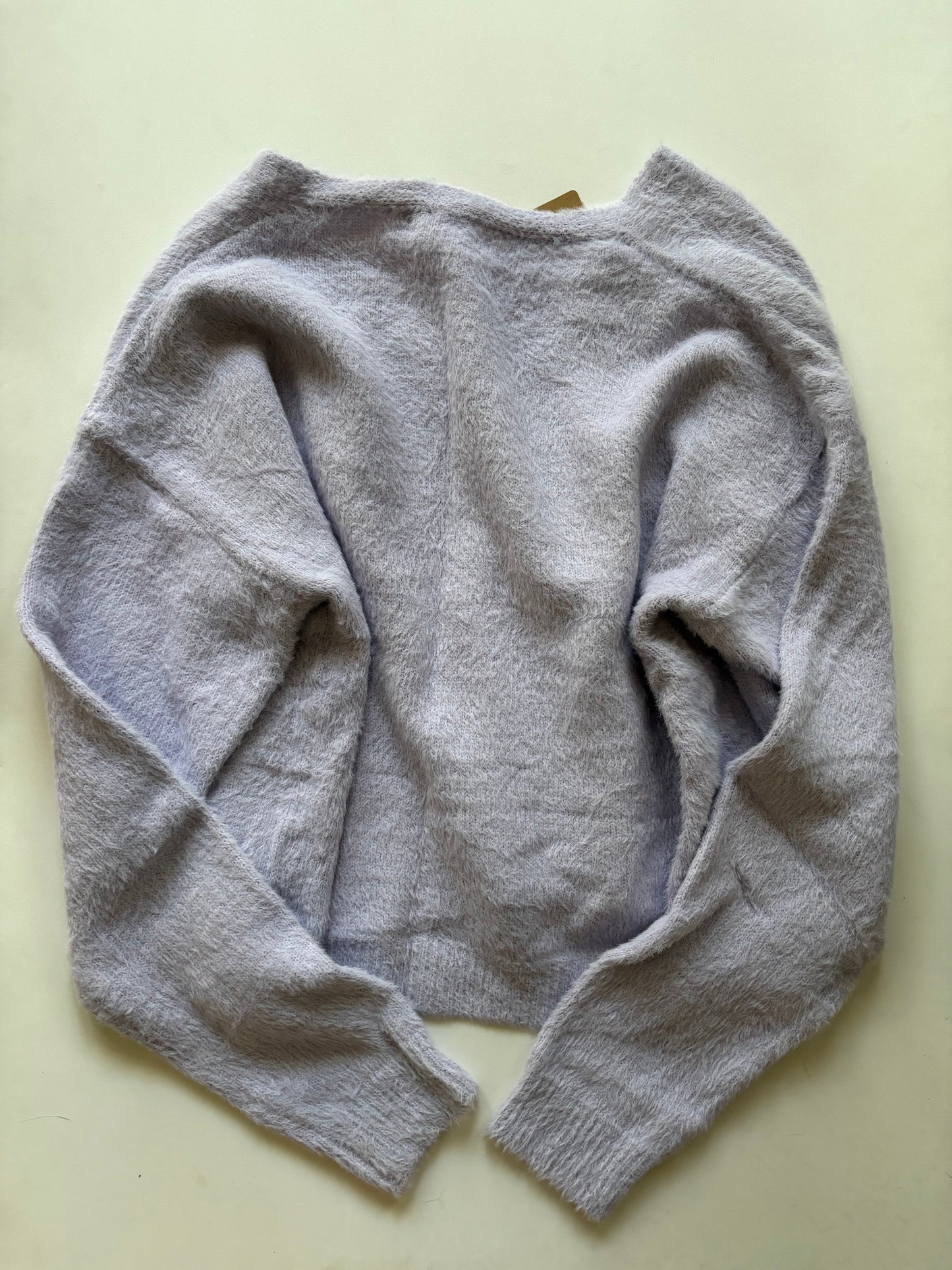 Sweater Cardigan By Miss Sparkling In Purple, Size: Xl