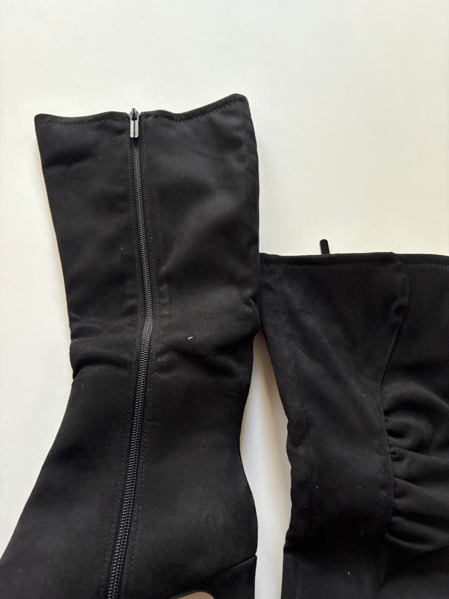 Boots Ankle Heels By East 5th In Black, Size: 9