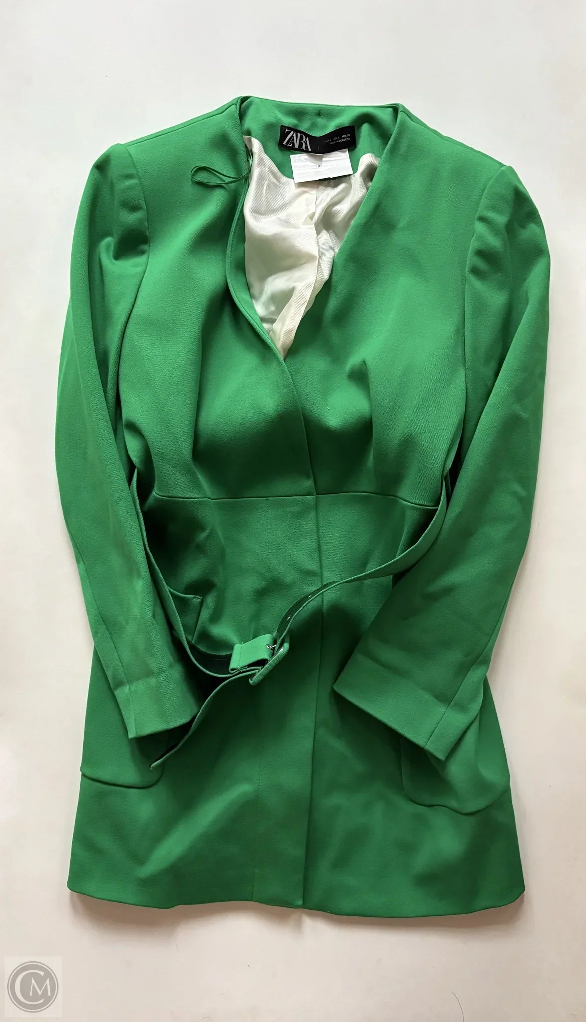 Coat Peacoat By Zara Size: L