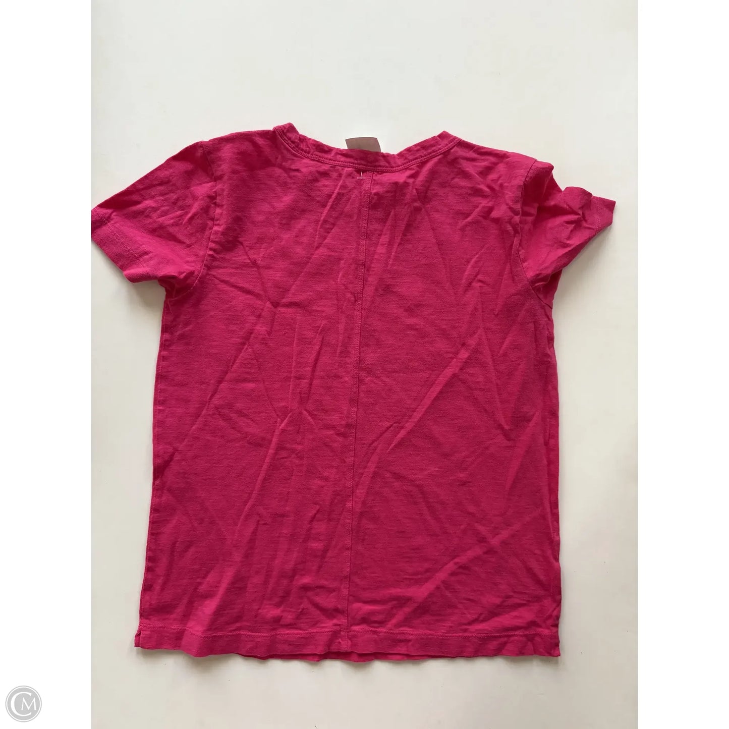 Top Short Sleeve By Loft In Pink, Size: Xs