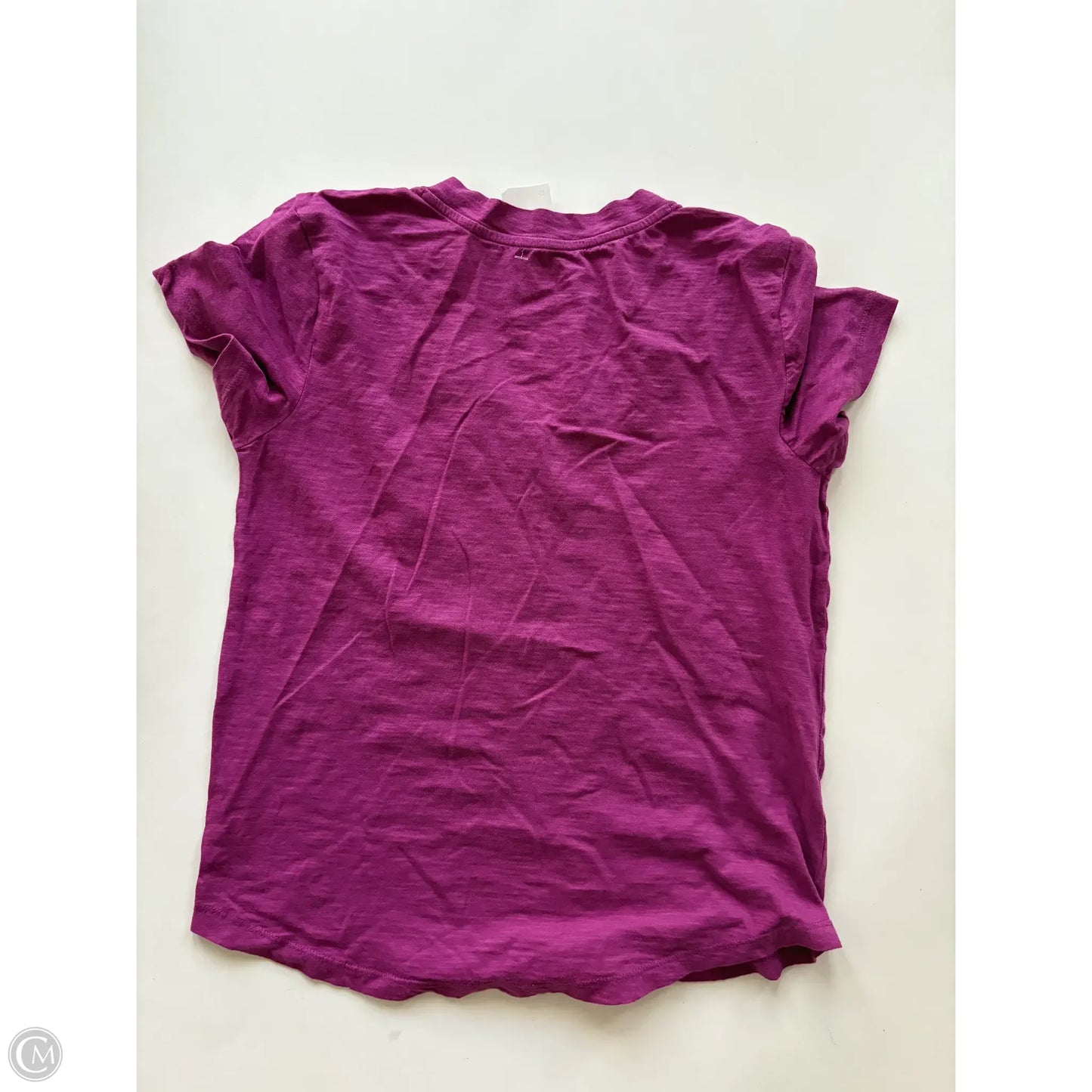 Top Short Sleeve By Loft In Purple, Size: Xs
