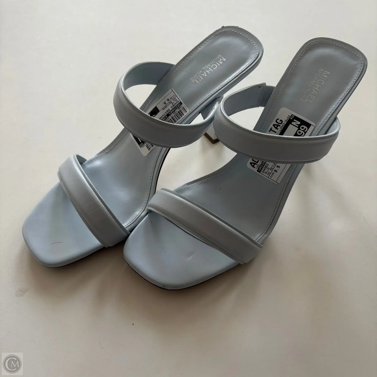 Shoes Designer By Michael Kors In Blue, Size: 9.5