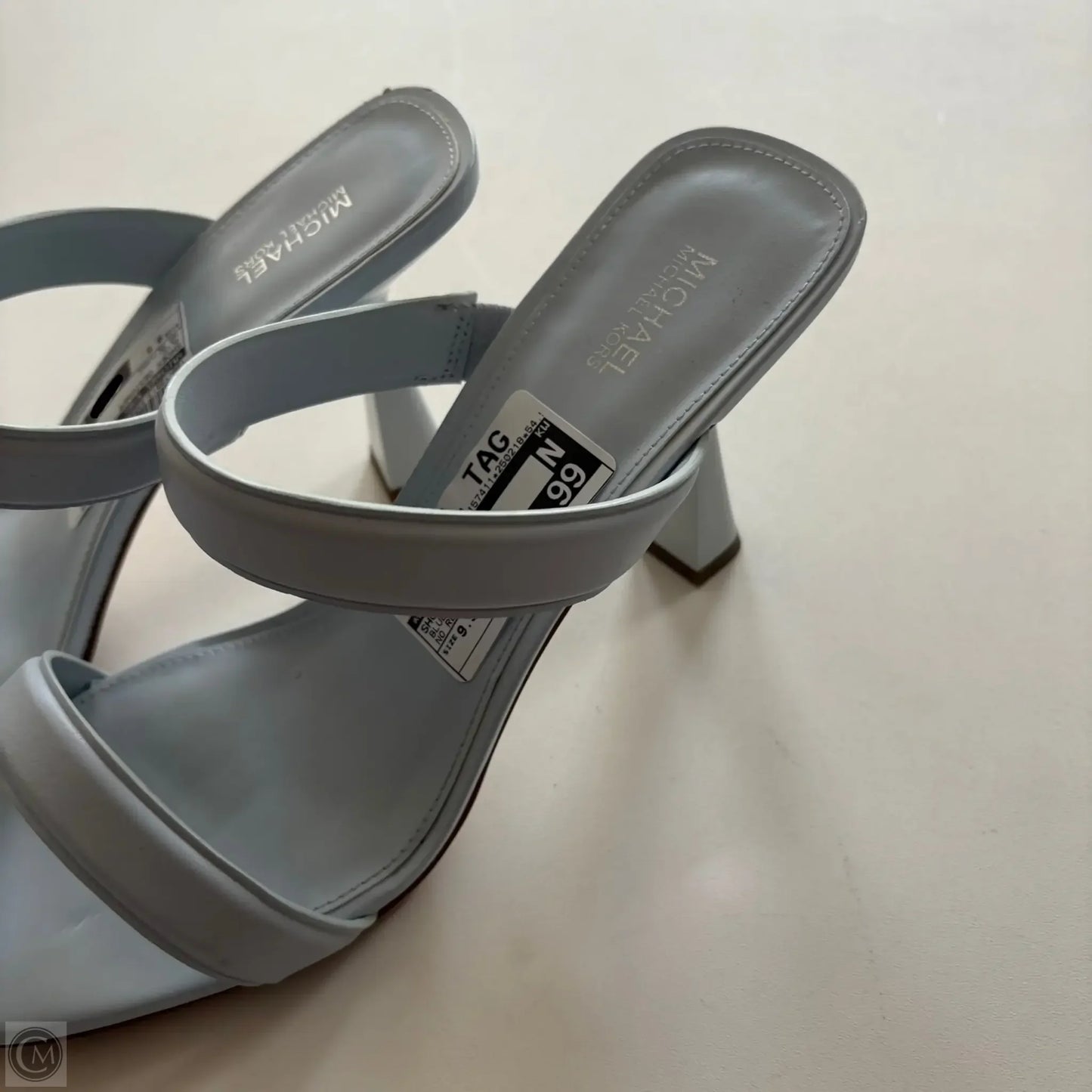 Shoes Designer By Michael Kors In Blue, Size: 9.5