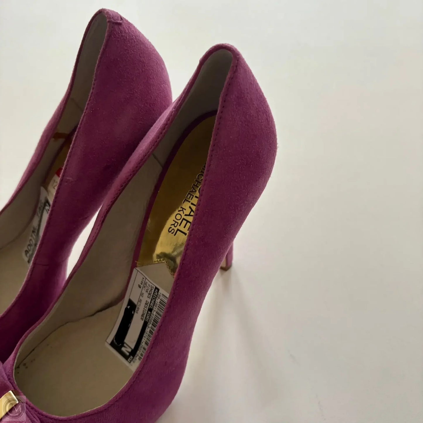 Shoes Designer By Michael Kors In Pink, Size: 9