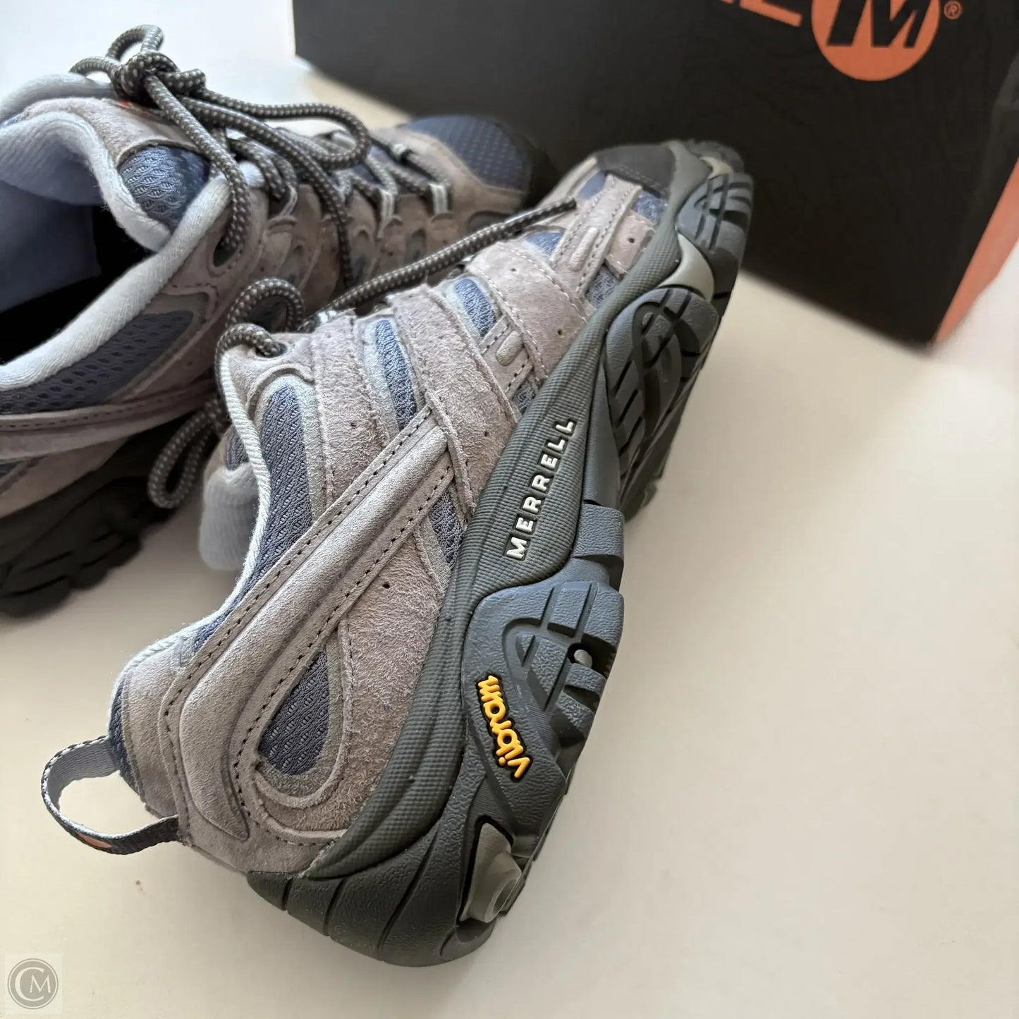 Shoes Athletic By Merrell In Grey, Size: 8