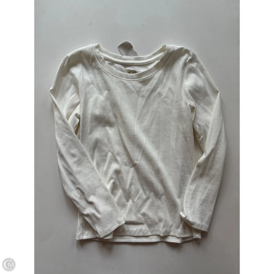 Top Long Sleeve Designer By Lilly Pulitzer In White, Size: Xs