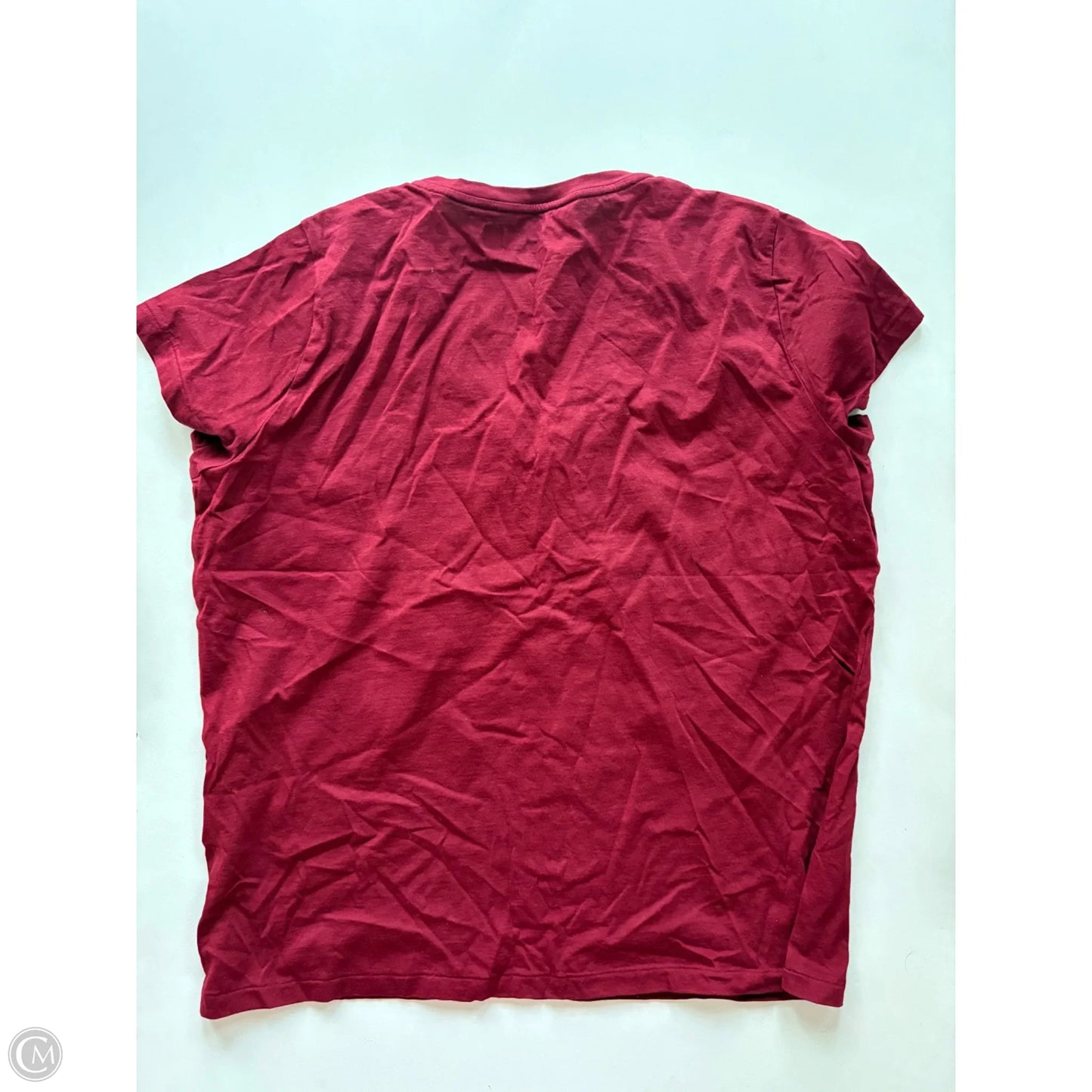 Top Short Sleeve By Polo Ralph Lauren In Red, Size: L