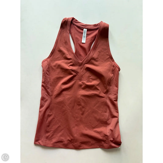 Athletic Tank Top By Athleta In Orange, Size: S