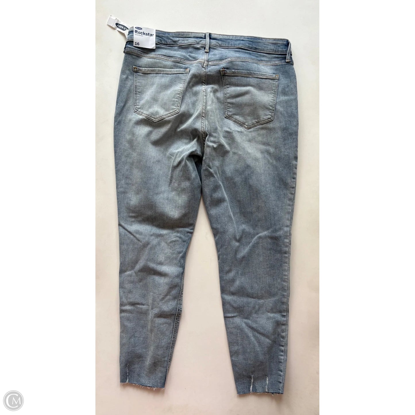 Jeans Straight By Old Navy In Blue, Size: 16