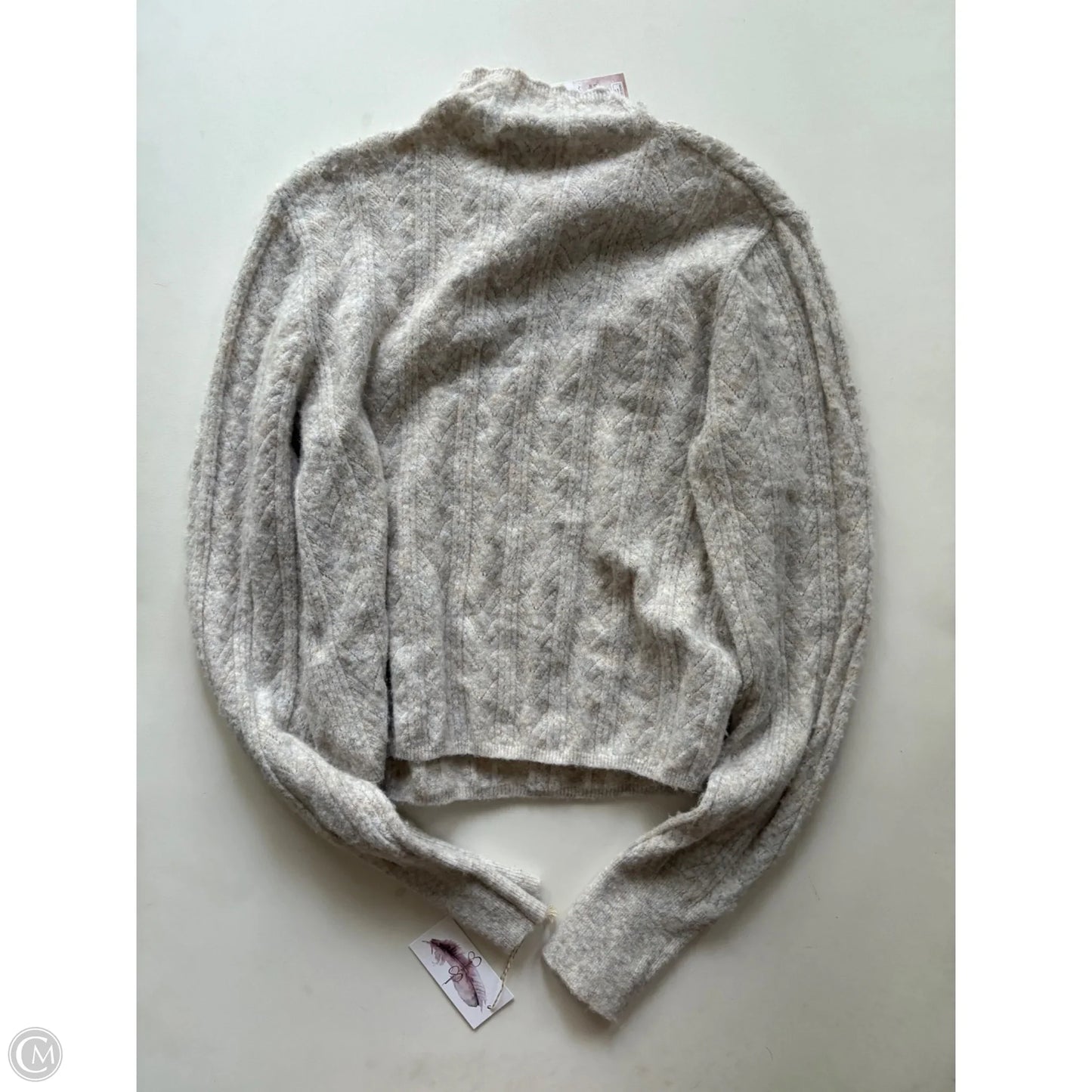 Sweater By Jessica Simpson In Grey, Size: M