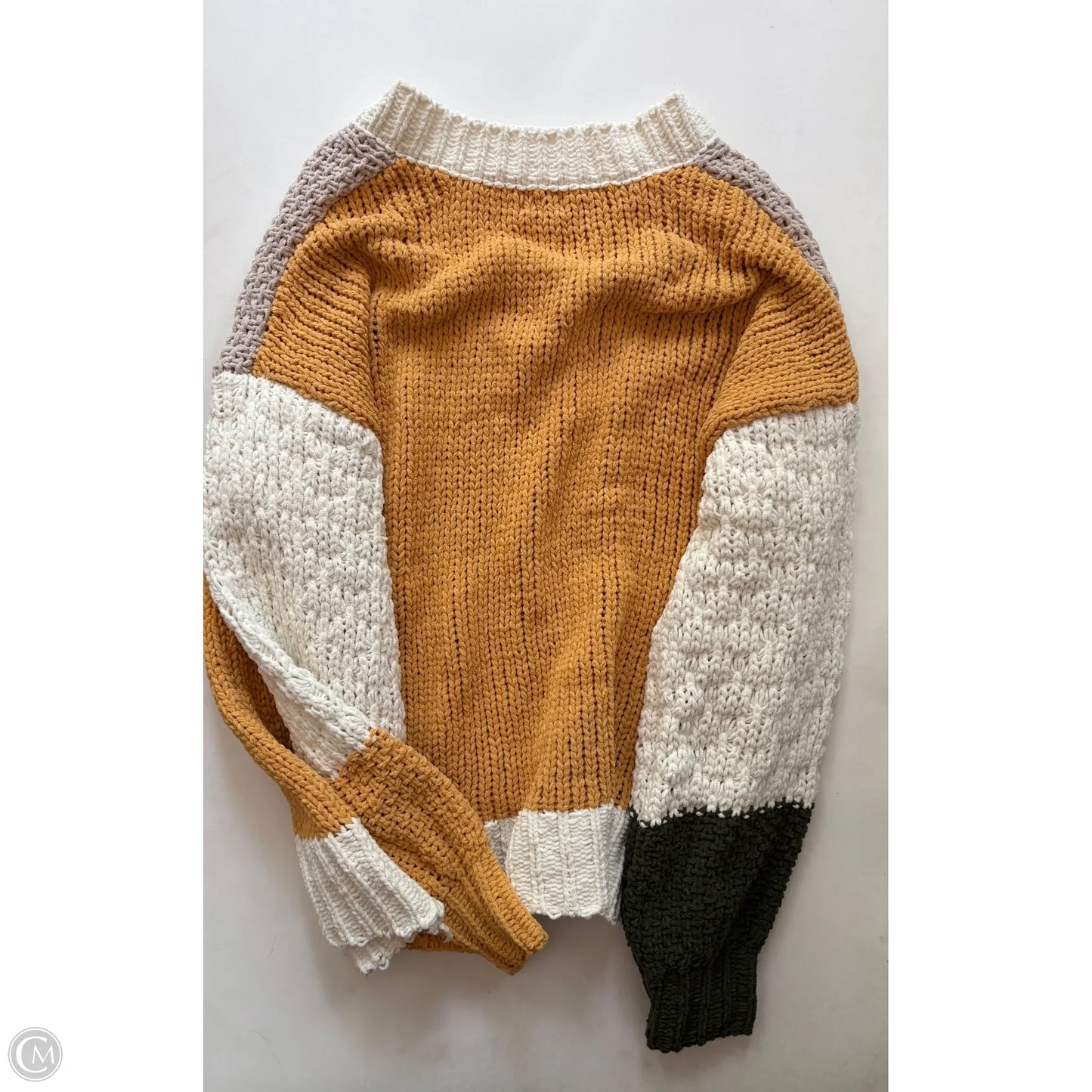 Sweater By Bke In Yellow, Size: L