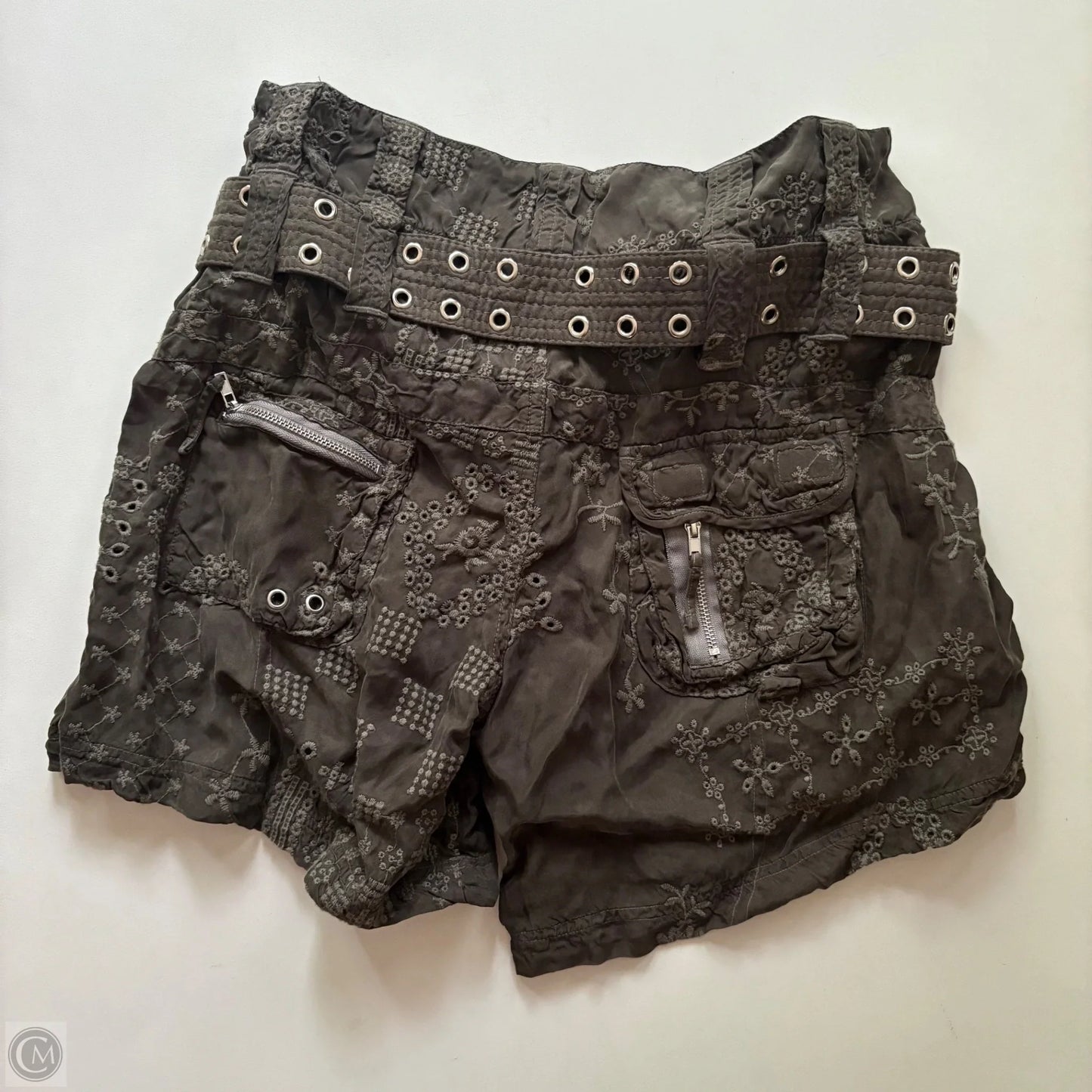 Shorts By Johnny Was In Green, Size: 0