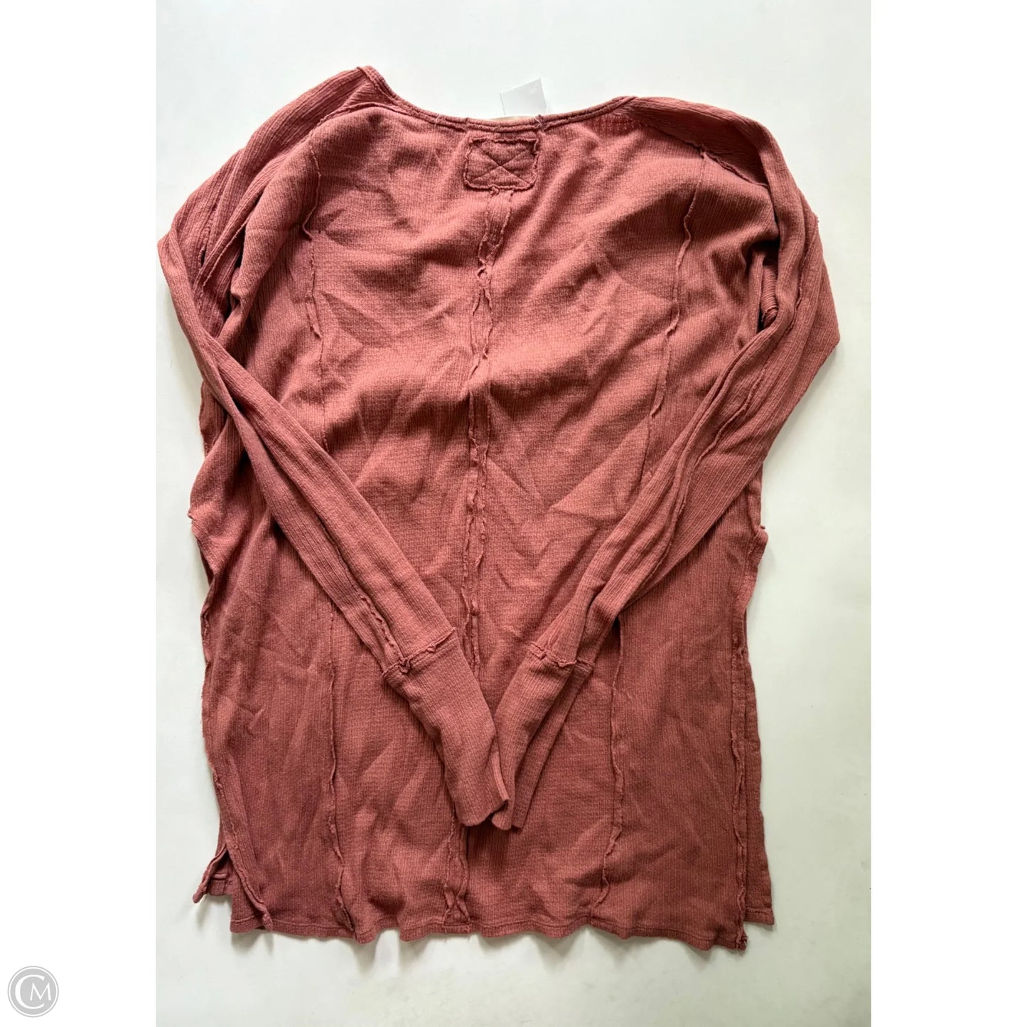 Top Long Sleeve By We The Free In Orange, Size: Xs