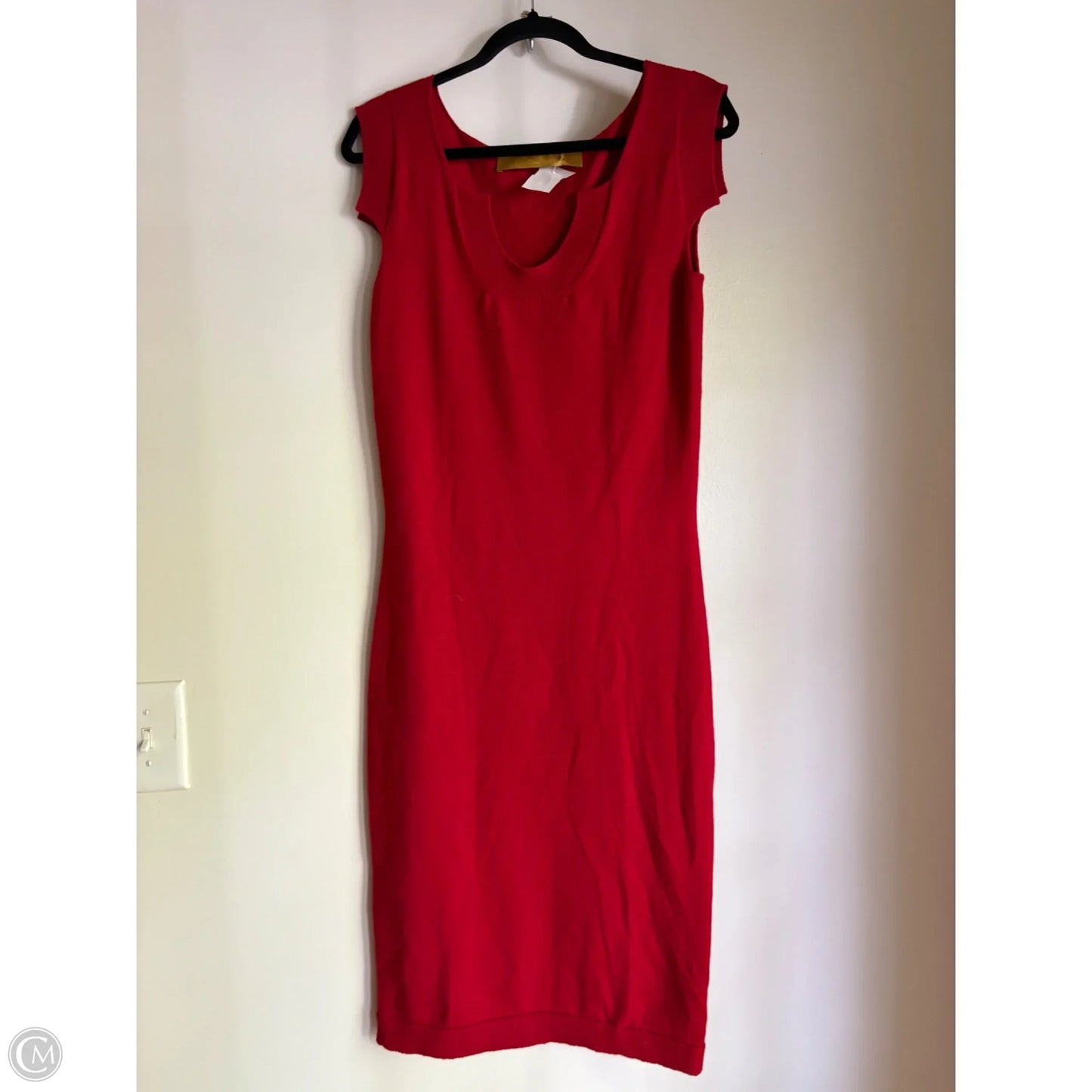 Dress Designer By Lanvin In Red, Size: M