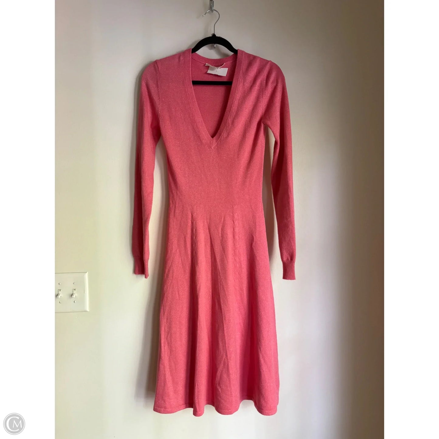 Dress Designer By Michael Kors In Pink, Size: S