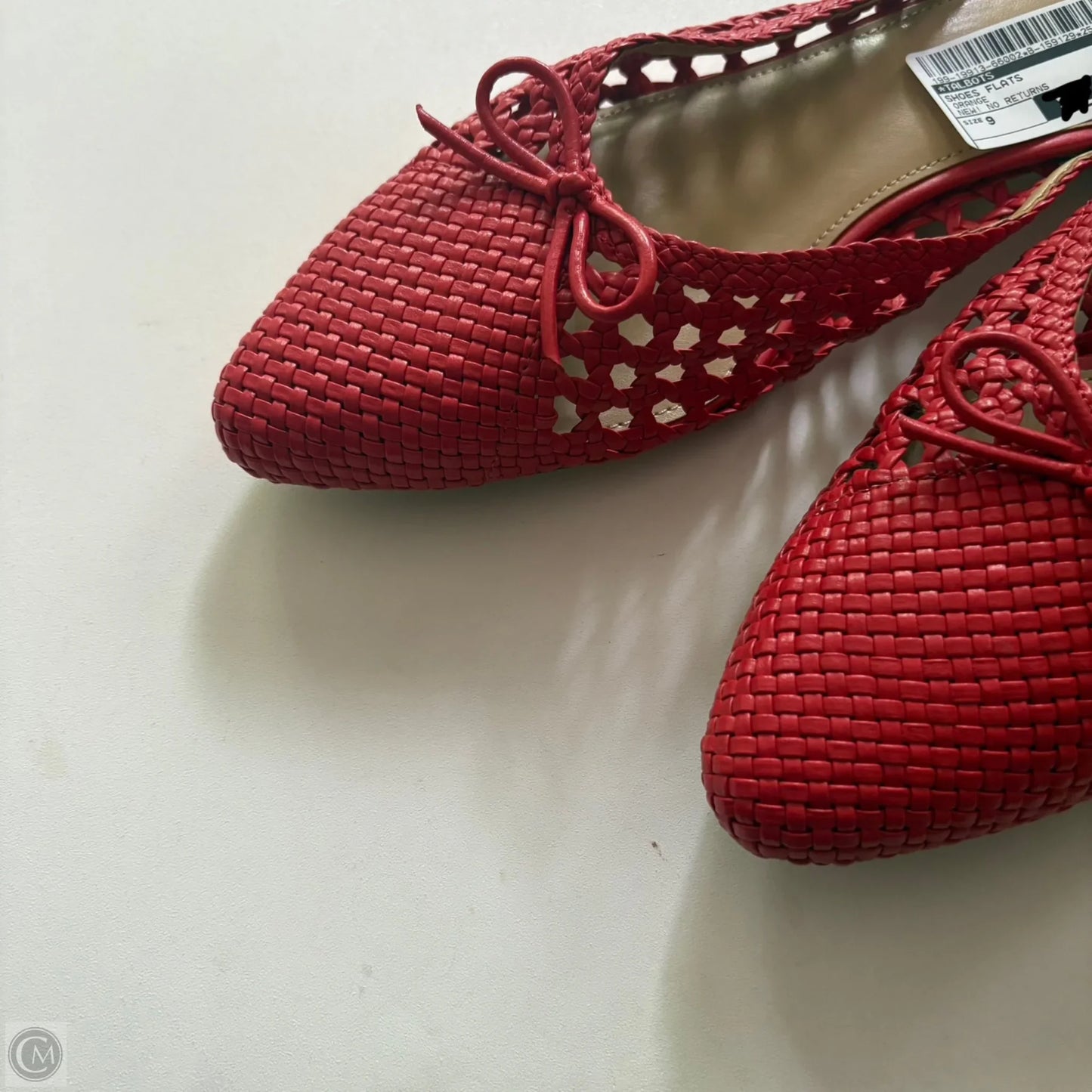 Shoes Flats By Talbots In Orange, Size: 9