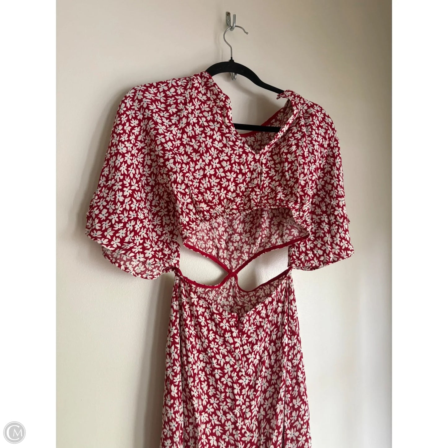 Dress Party Long By Reformation In Floral Print, Size: Xs