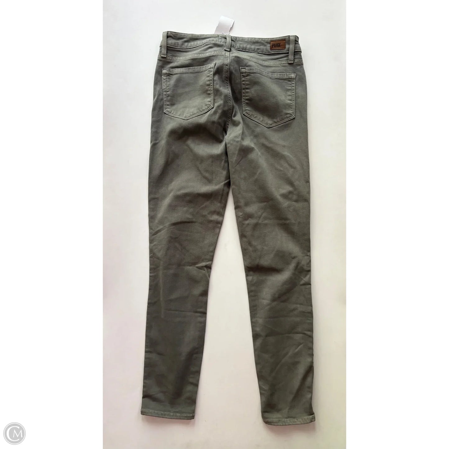 Jeans Straight By Paige In Green, Size: 6