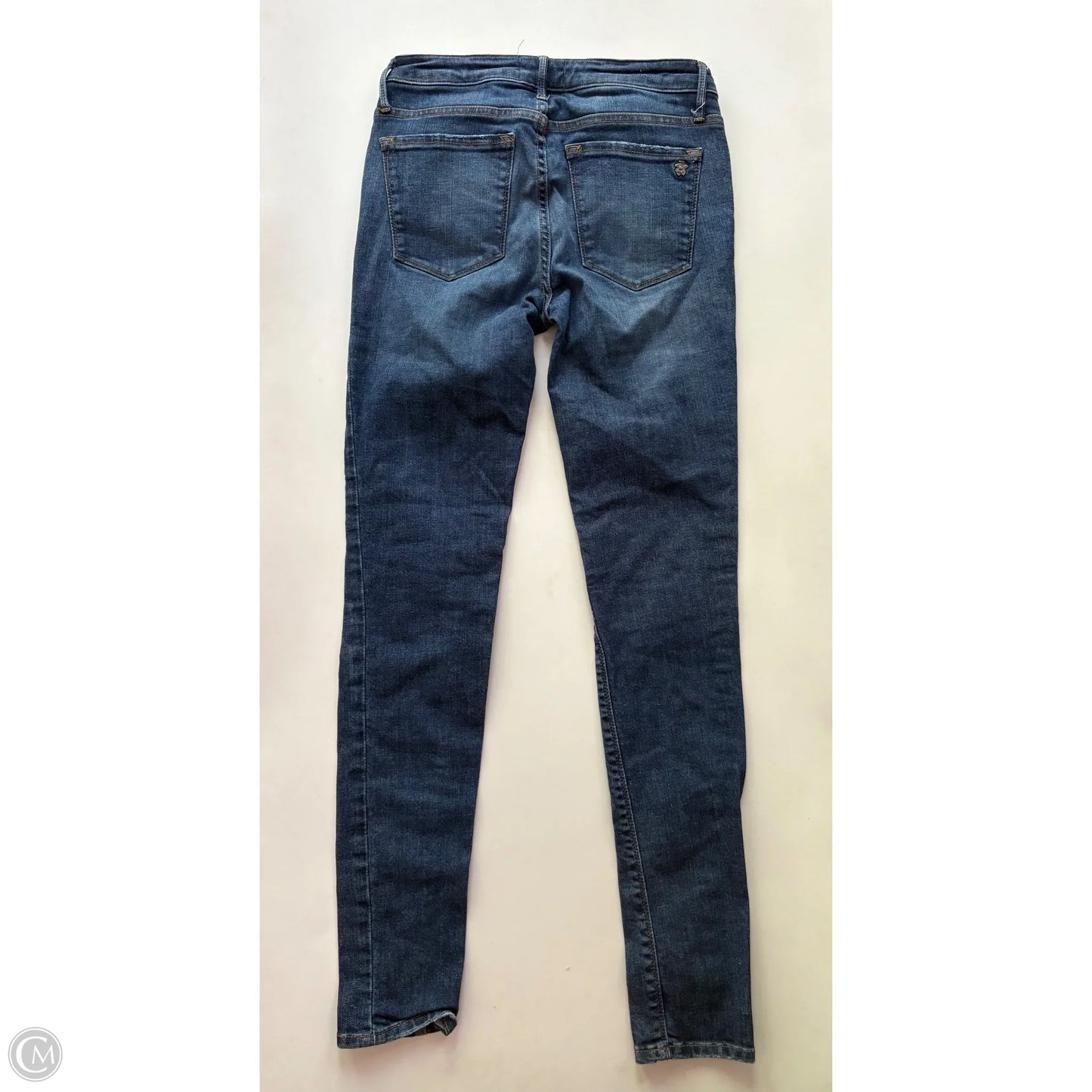Jeans Straight By Black Orchid In Blue, Size: 4