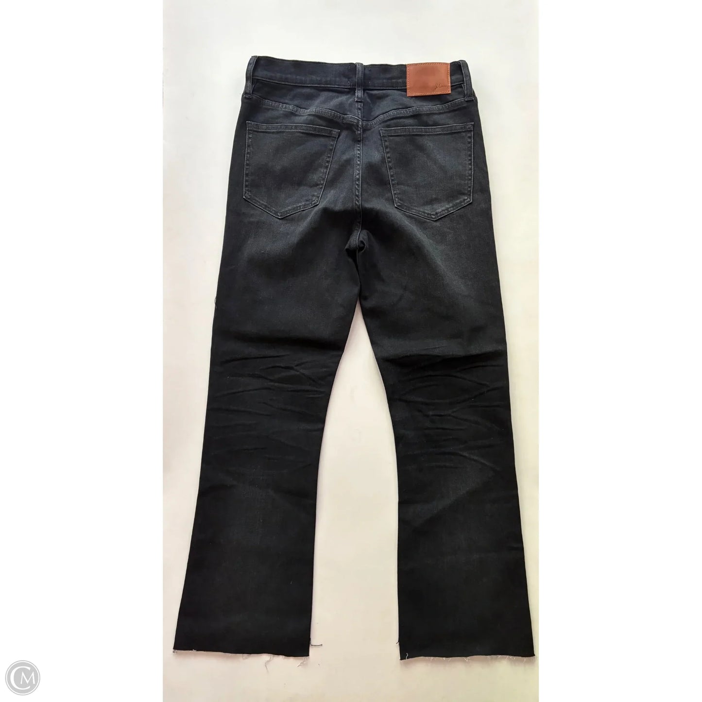 Jeans Straight By J. Crew In Black, Size: 6