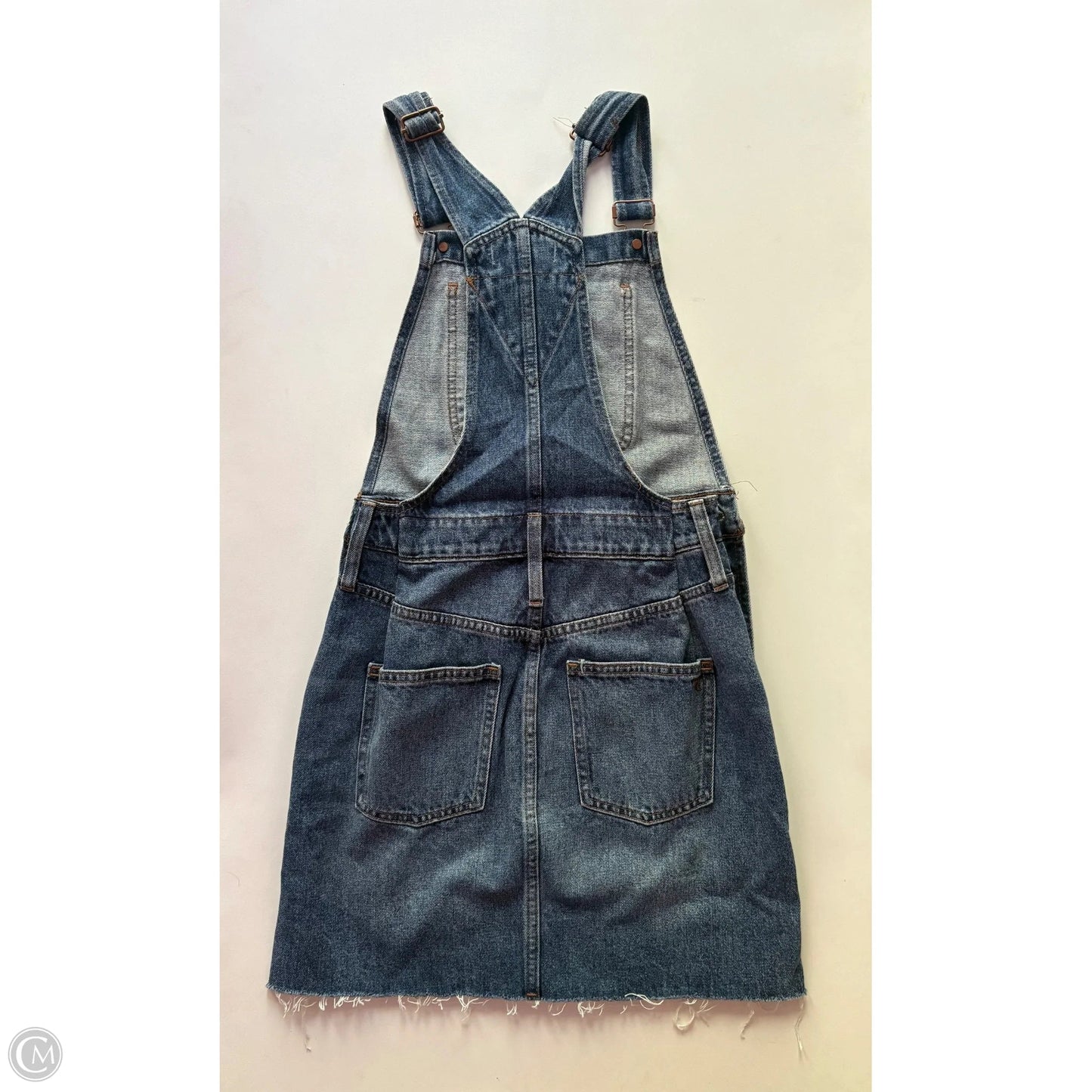 Dress Casual Midi By Madewell In Blue, Size: Xs