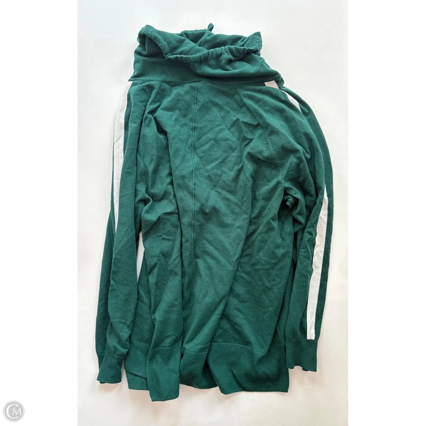 Sweatshirt Crewneck By Lane Bryant In Green, Size: 1x