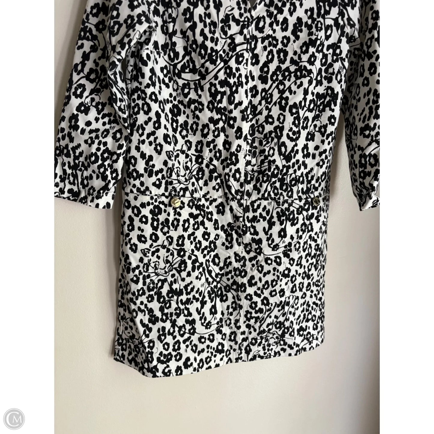 Dress Designer By Lilly Pulitzer In Black & White, Size: Xs