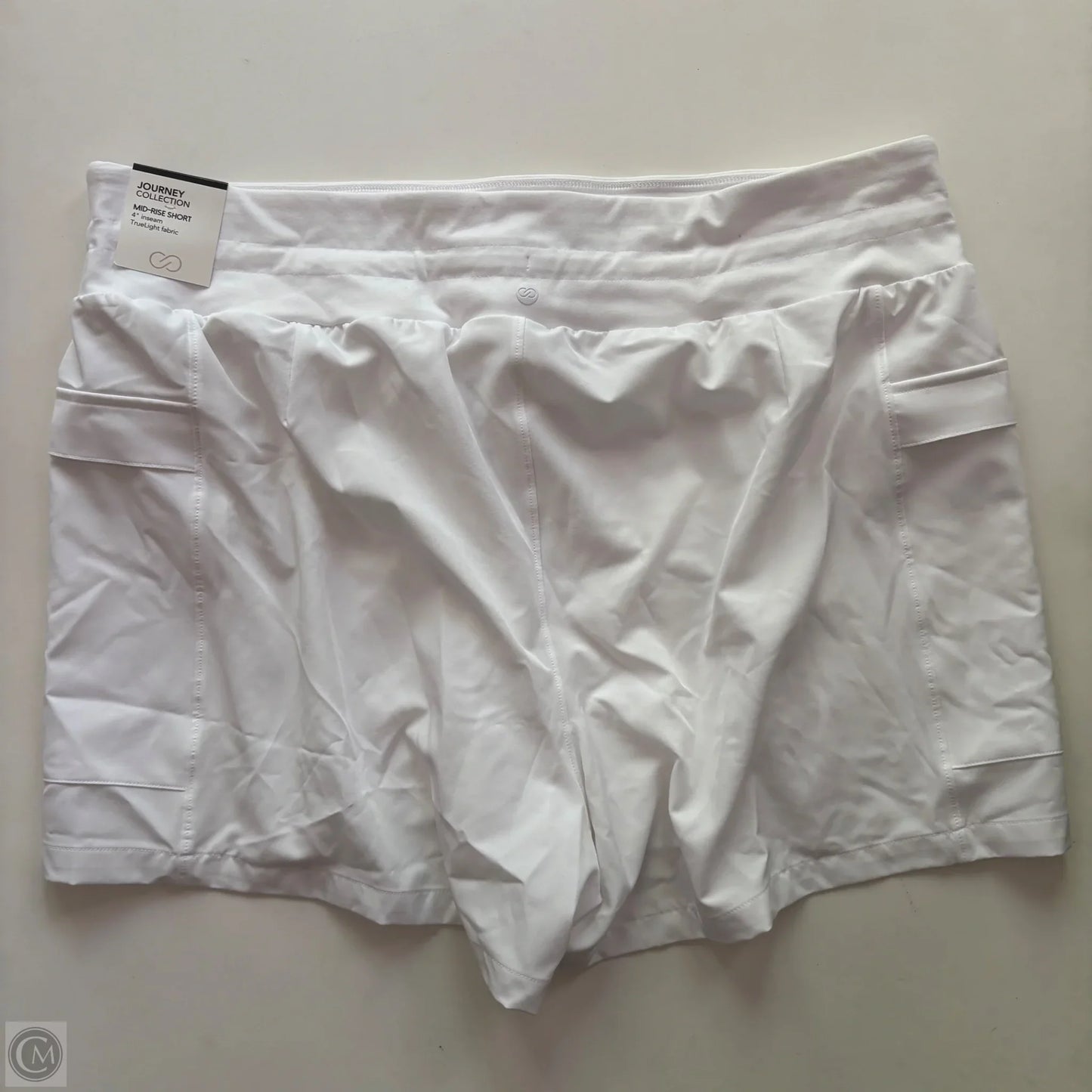 Athletic Shorts By Calia In White, Size: Xl