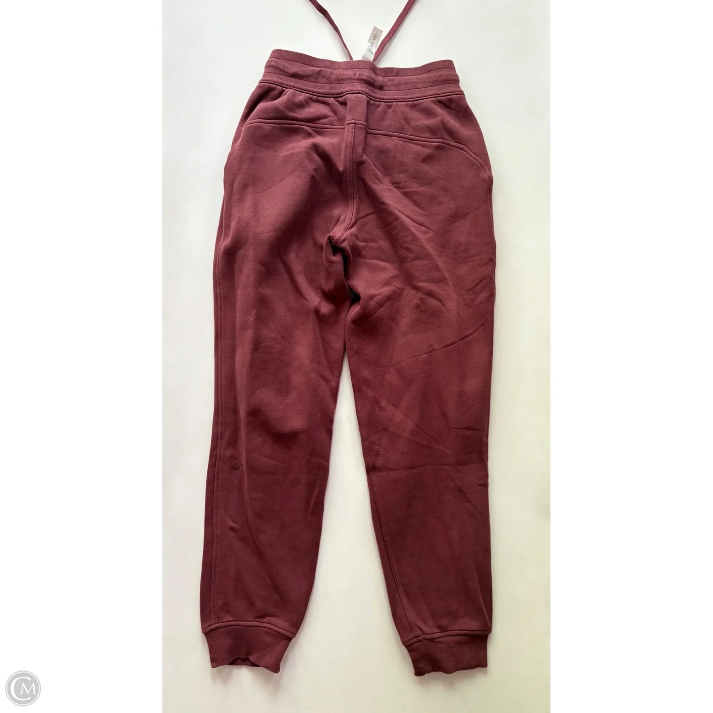 Athletic Pants By Lululemon In Maroon, Size: Xs