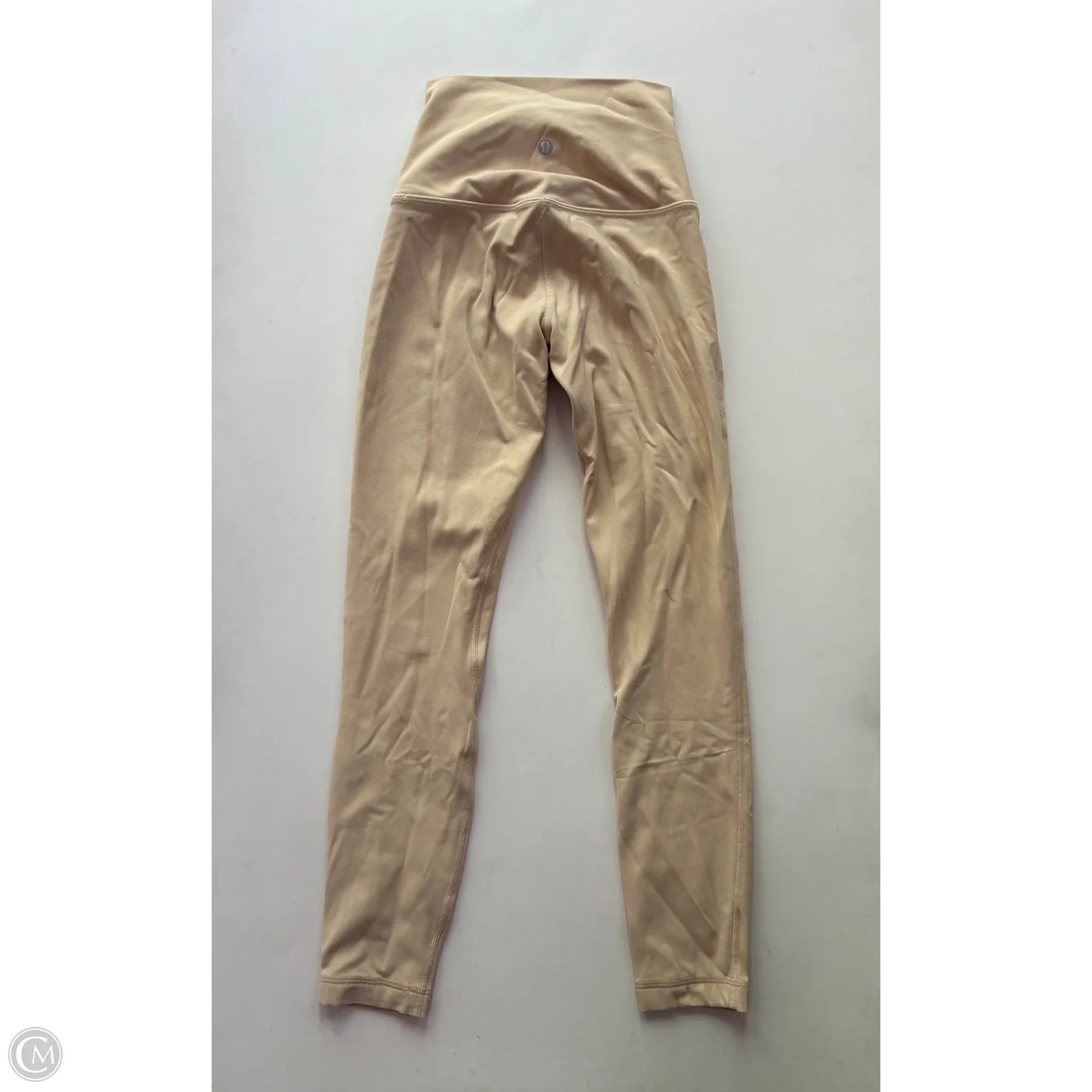 Athletic Leggings By Lululemon In Cream, Size: Xs