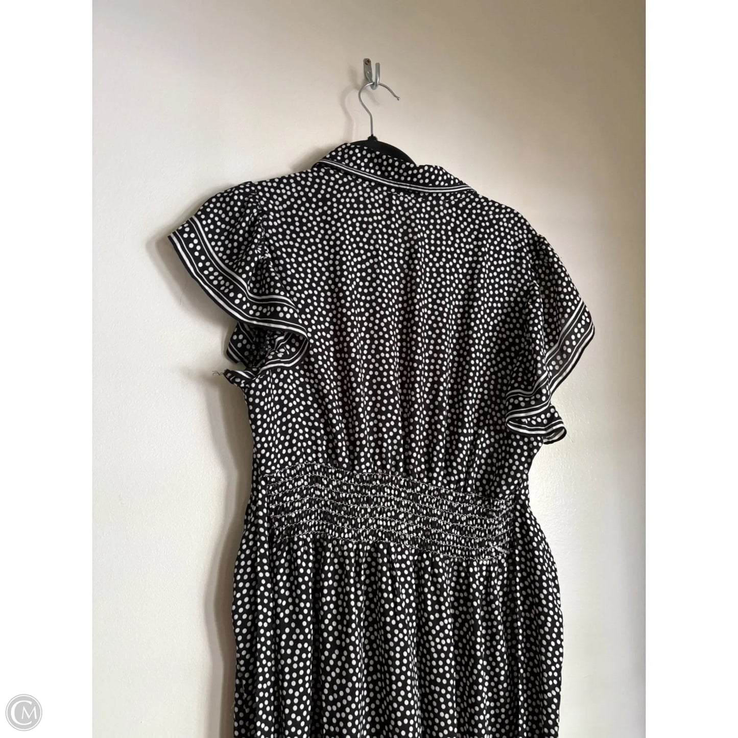 Dress Work By Max Studio In Polkadot Pattern, Size: M