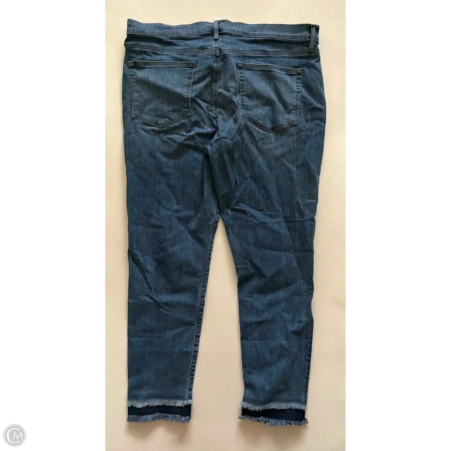 Jeans Straight By Loft In Blue, Size: 18