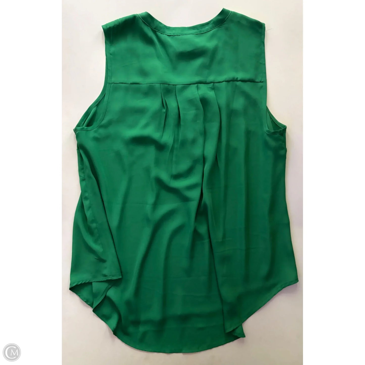 Blouse Sleeveless By Torrid In Green, Size: 2x