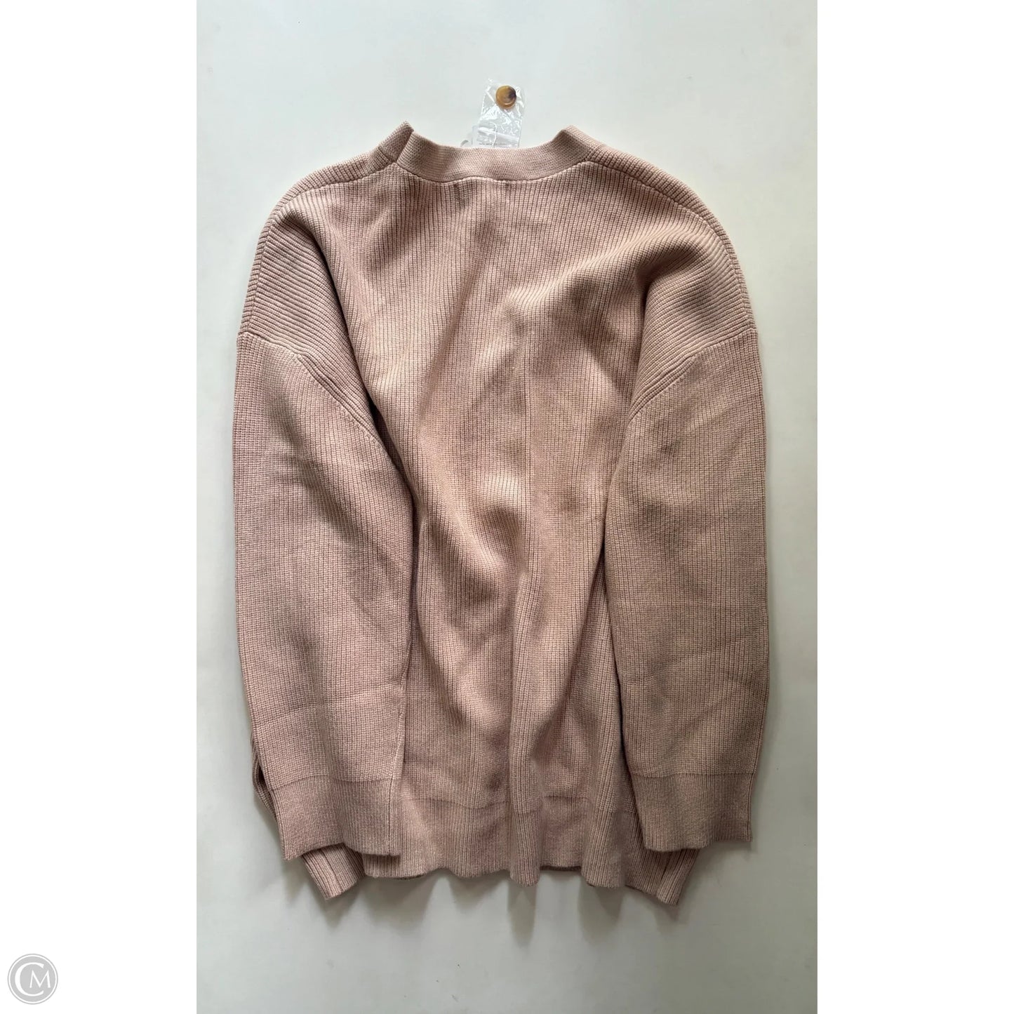 Sweater Cardigan By Cmc In Brown, Size: Xl