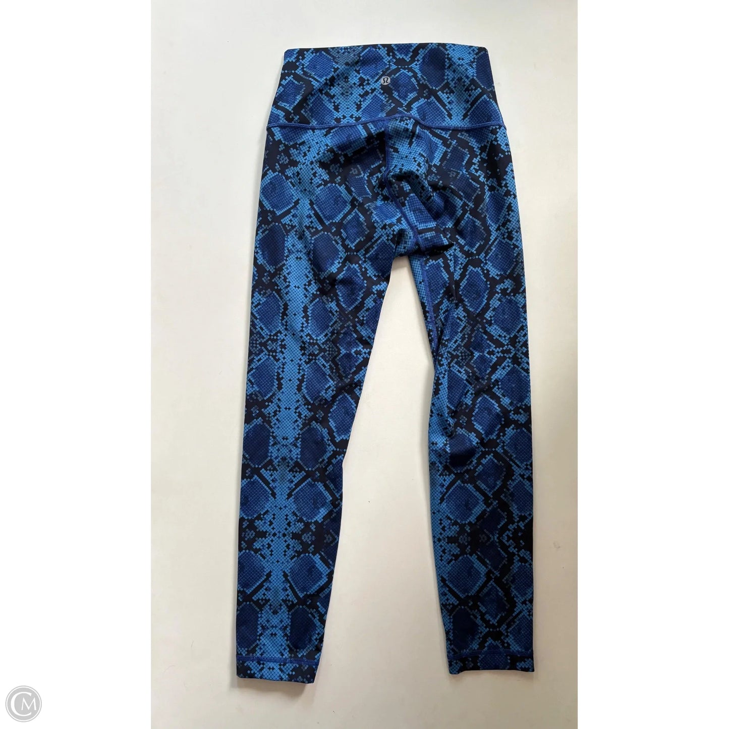 Athletic Leggings By Lululemon In Blue, Size: M