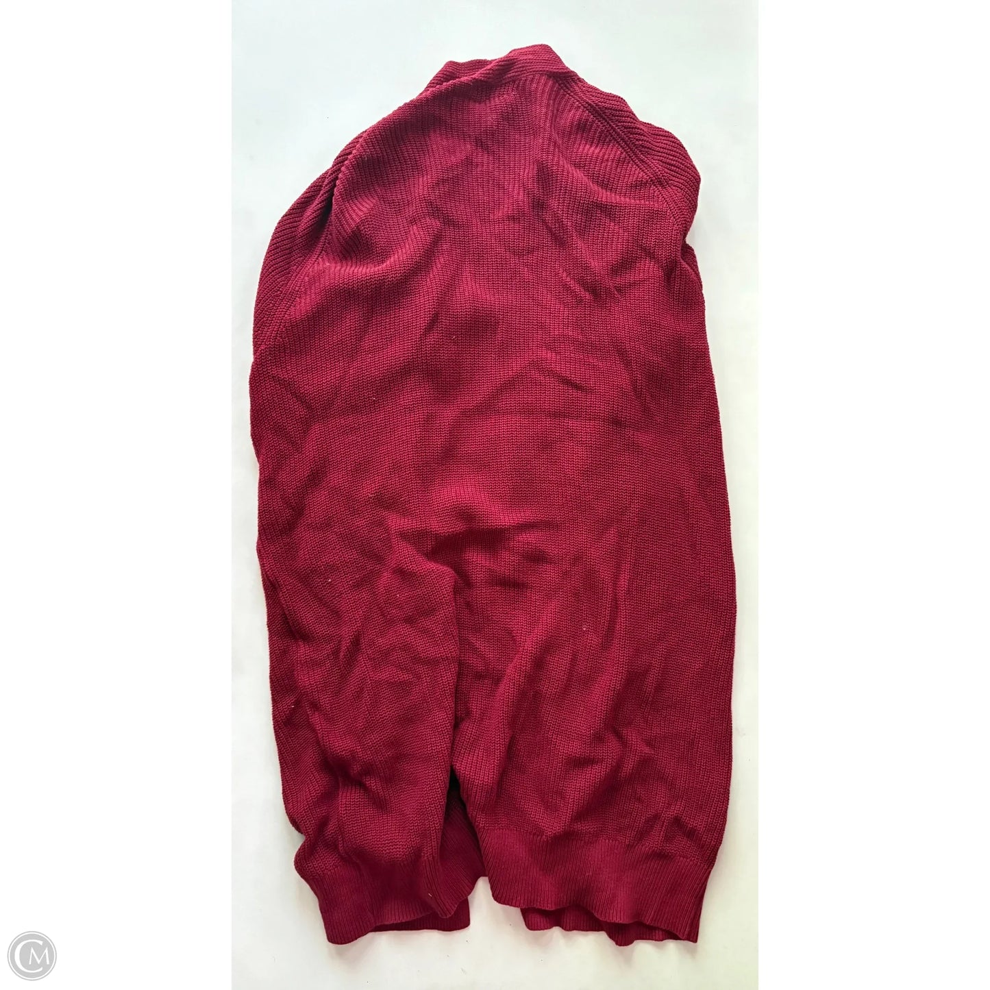 Sweater Cardigan By Bp In Red, Size: 1x