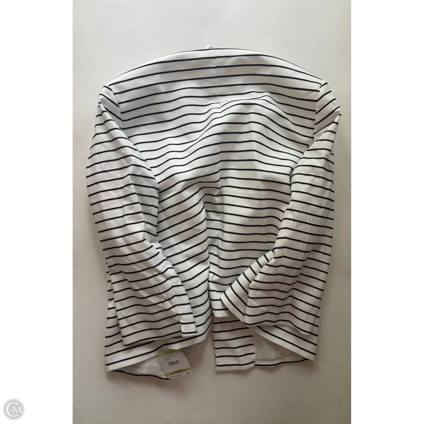 Blazer By Kasper In Striped Pattern, Size: 1x