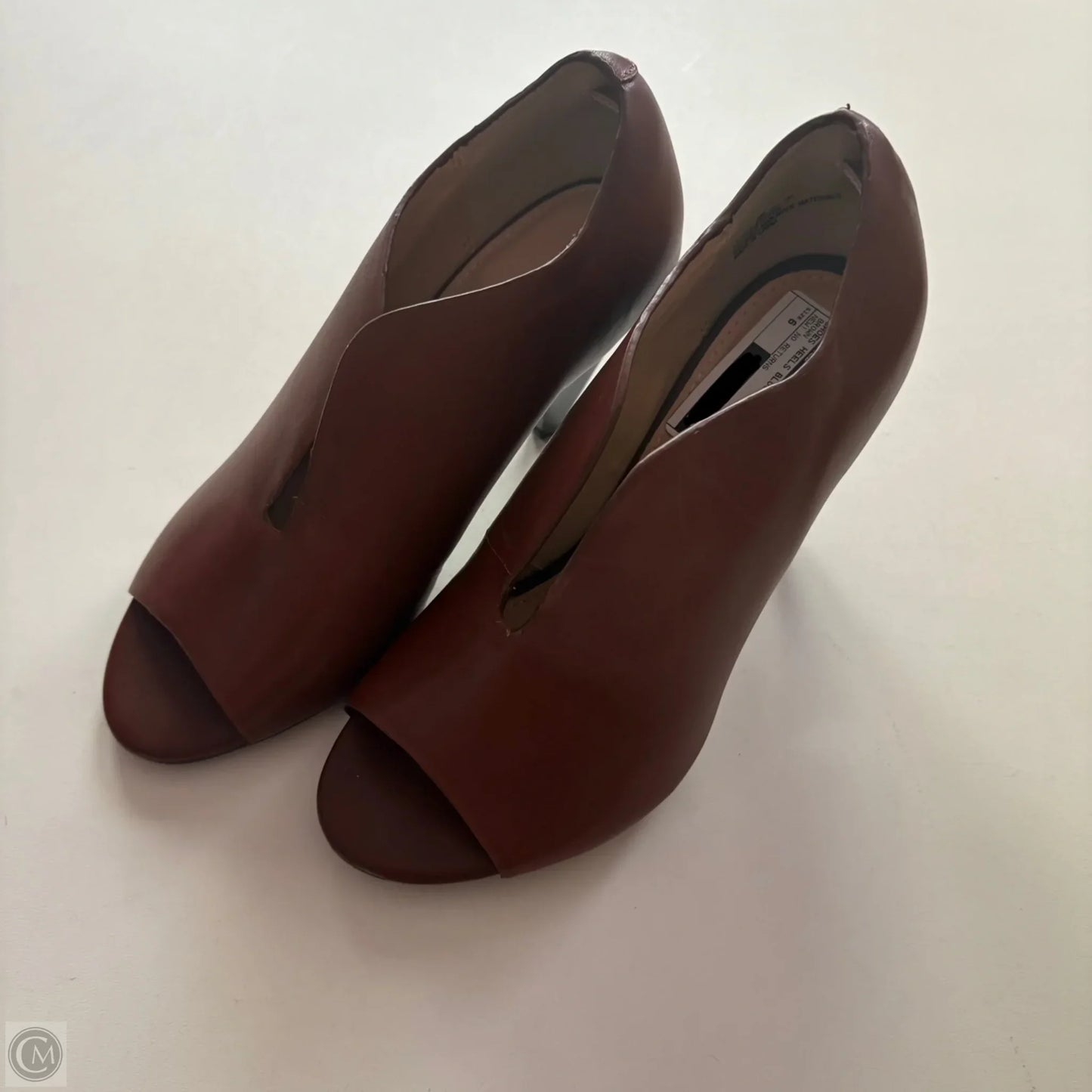 Shoes Heels Block By Limited In Brown, Size: 6