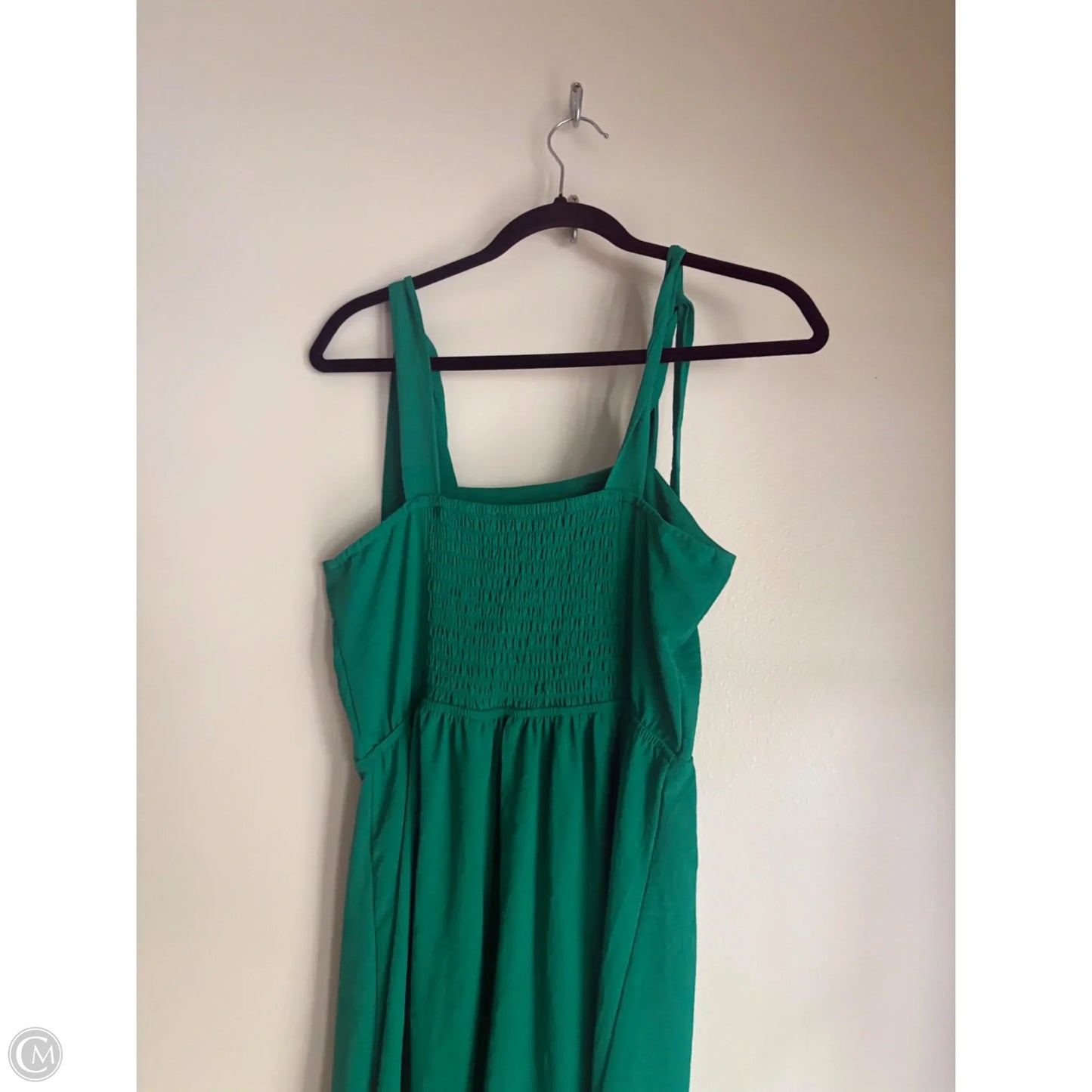 Dress Casual Midi By Monteau In Green, Size: M